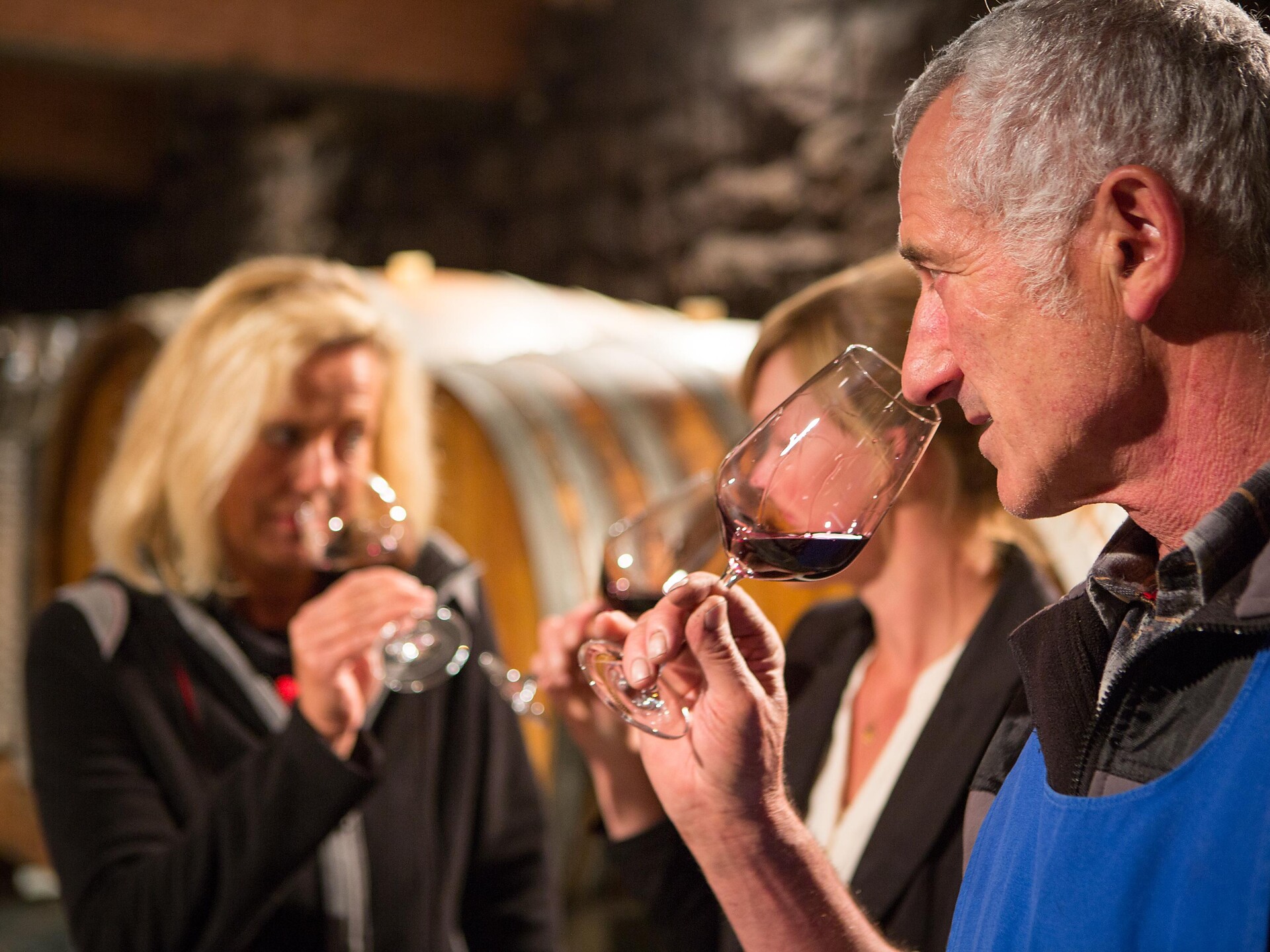 Weinverkostung im Weingut Popphof Marling 1 suedtirol.info