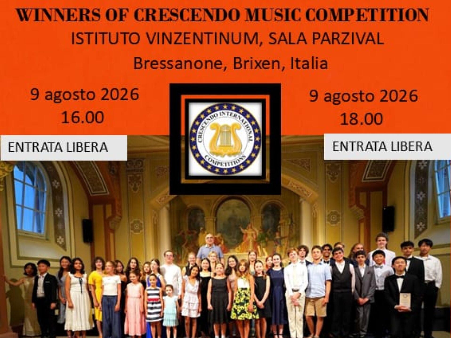 Winners of Crescendo Music Competition - Bressanone e dintorni - #1 - suedtirol.info