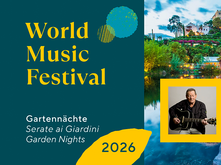 World Music Festival 2026: Wolfgang Ambros & Band - Meran/Merano and environs - #1 - suedtirol.info