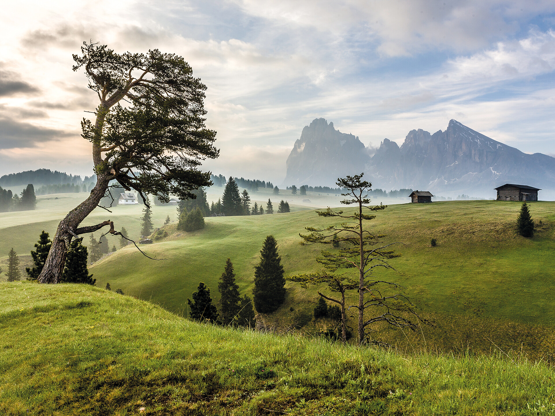 Wanderung auf dem Hochplateau Seiser Alm Wolkenstein 3 suedtirol.info