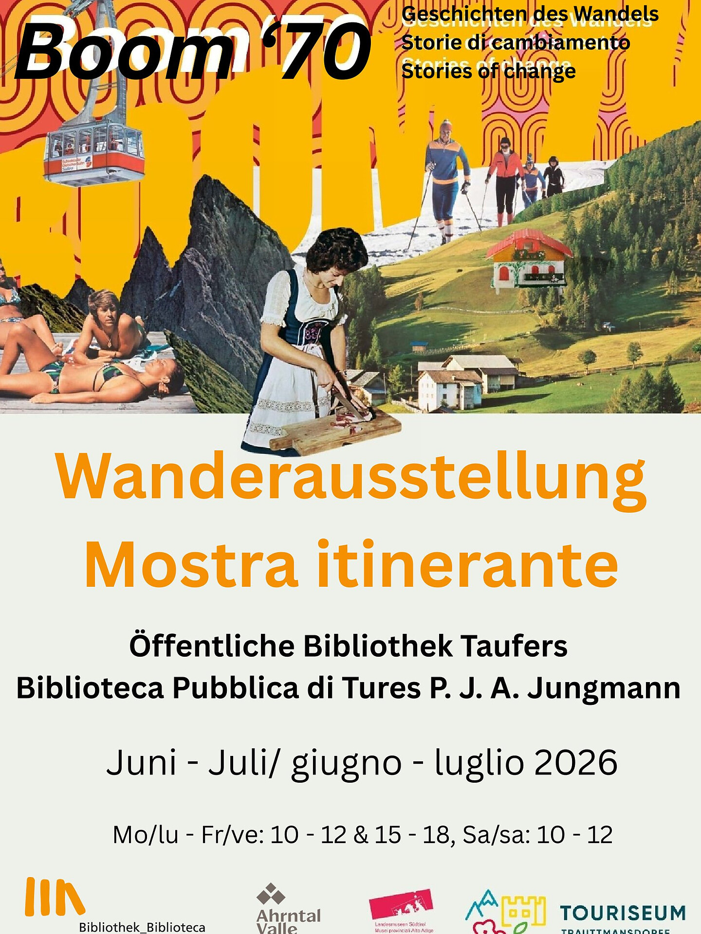 Traveling exhibition "Boom '70" - Ahrntal/Valle Aurina - #1 - suedtirol.info