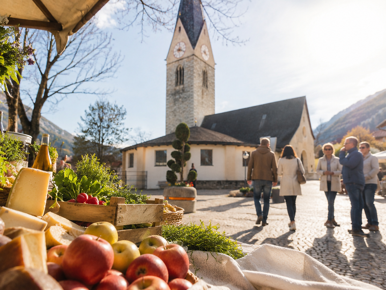 Mercato settimanale e mercato contadino a Rio di Pusteria - Bressanone e dintorni - #1 - suedtirol.info