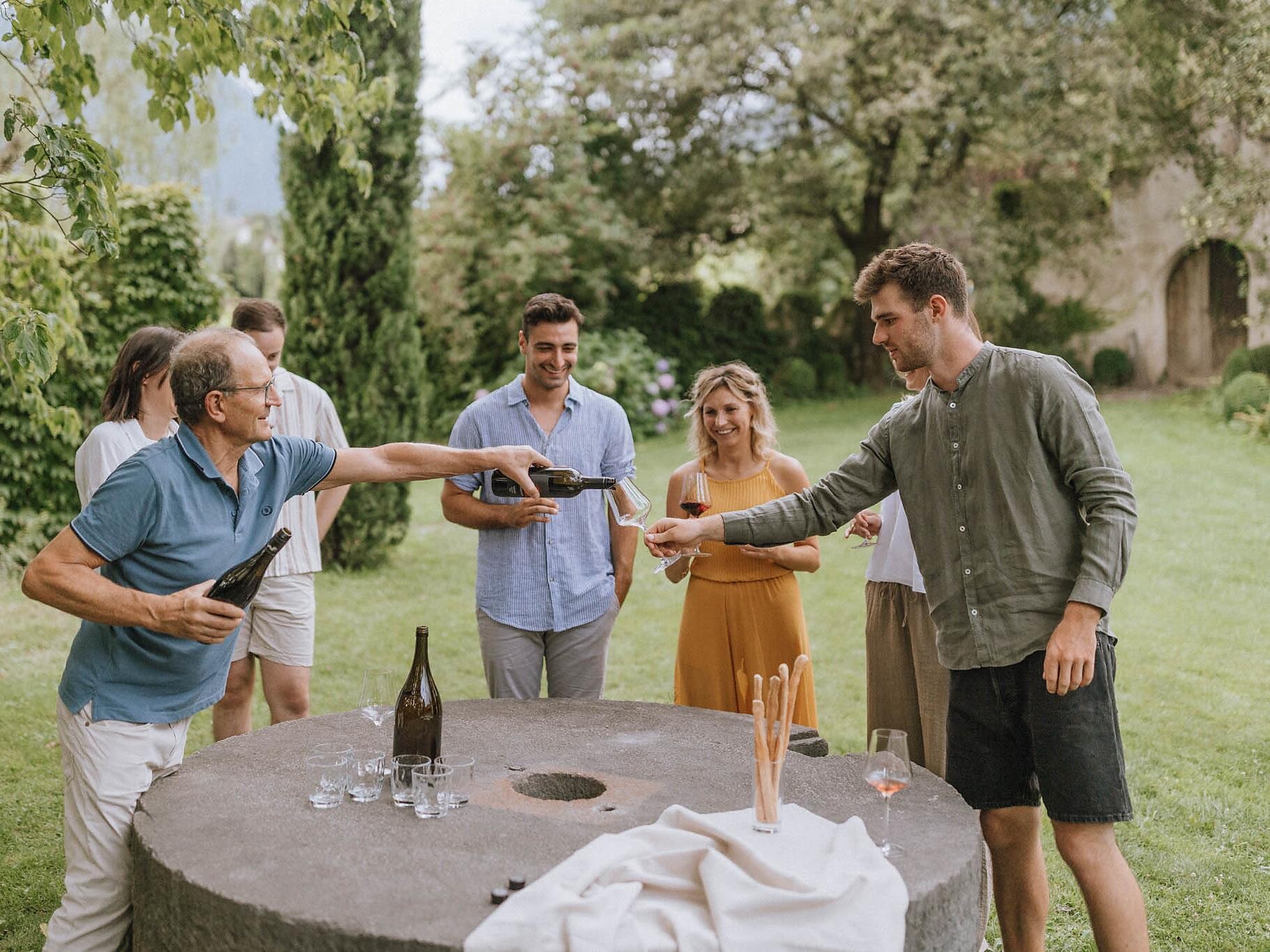 Weekly vinosophical guided tour at the Kränzelhof - Meran/Merano and environs - #1 - suedtirol.info