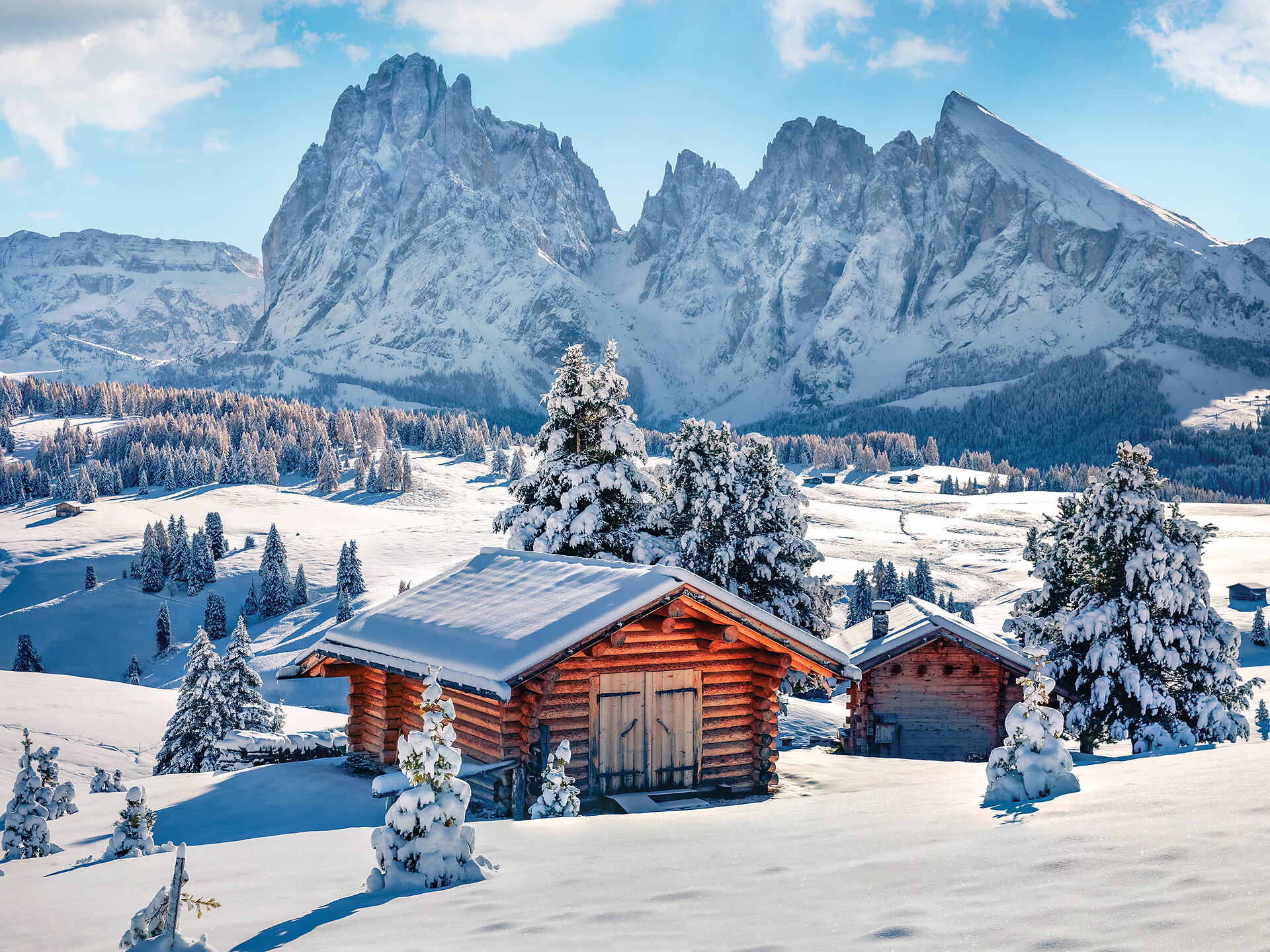 Escursione invernale sull'Alpe di Siusi - Regione dolomitica Val Gardena - #1 - suedtirol.info