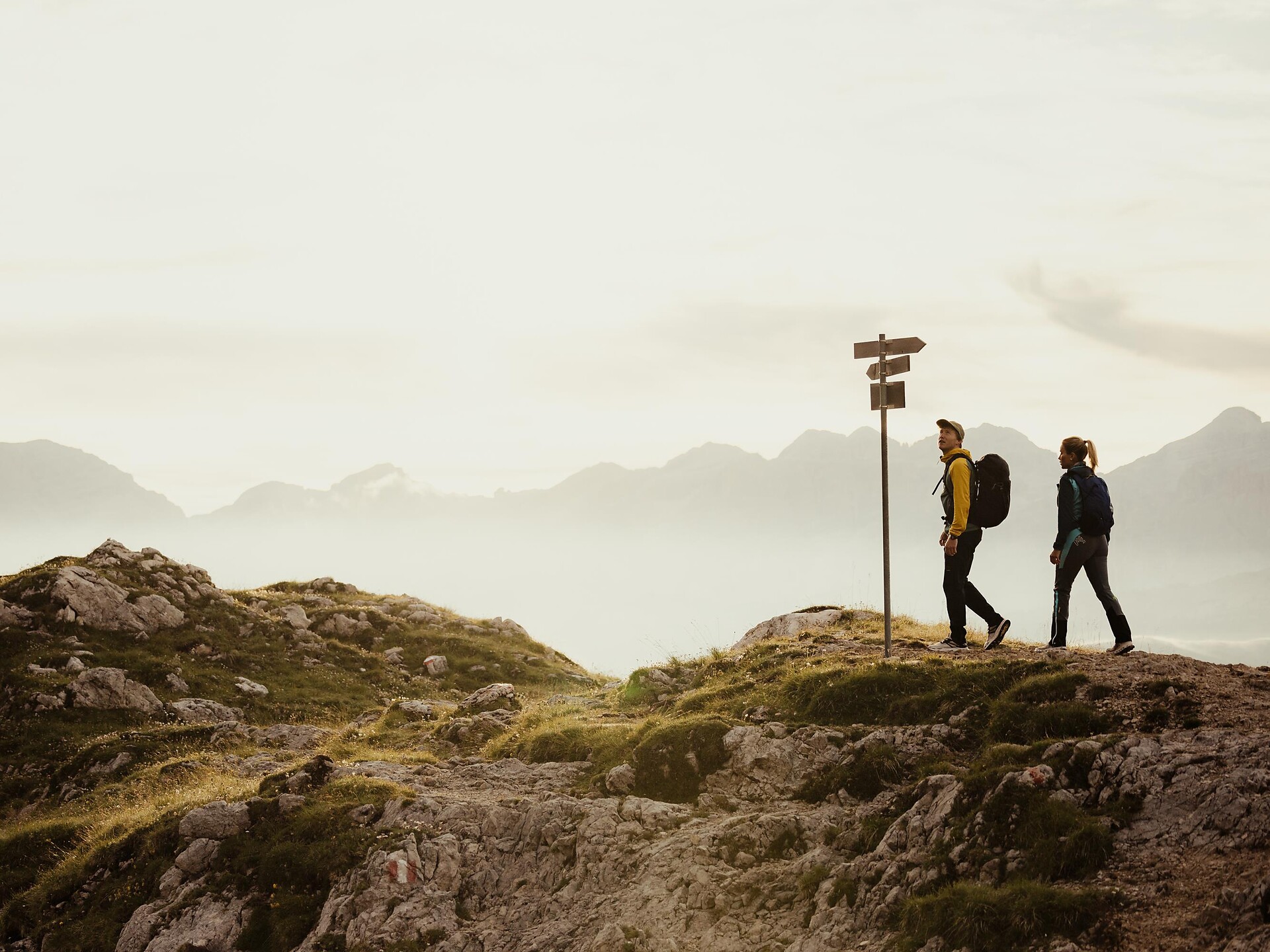 Wanderung zum Sas Ciampac zwischen fossilen Abdrücken und bezaubernden Ausblicke - Dolomitenregion Alta Badia - #2 - suedtirol.info