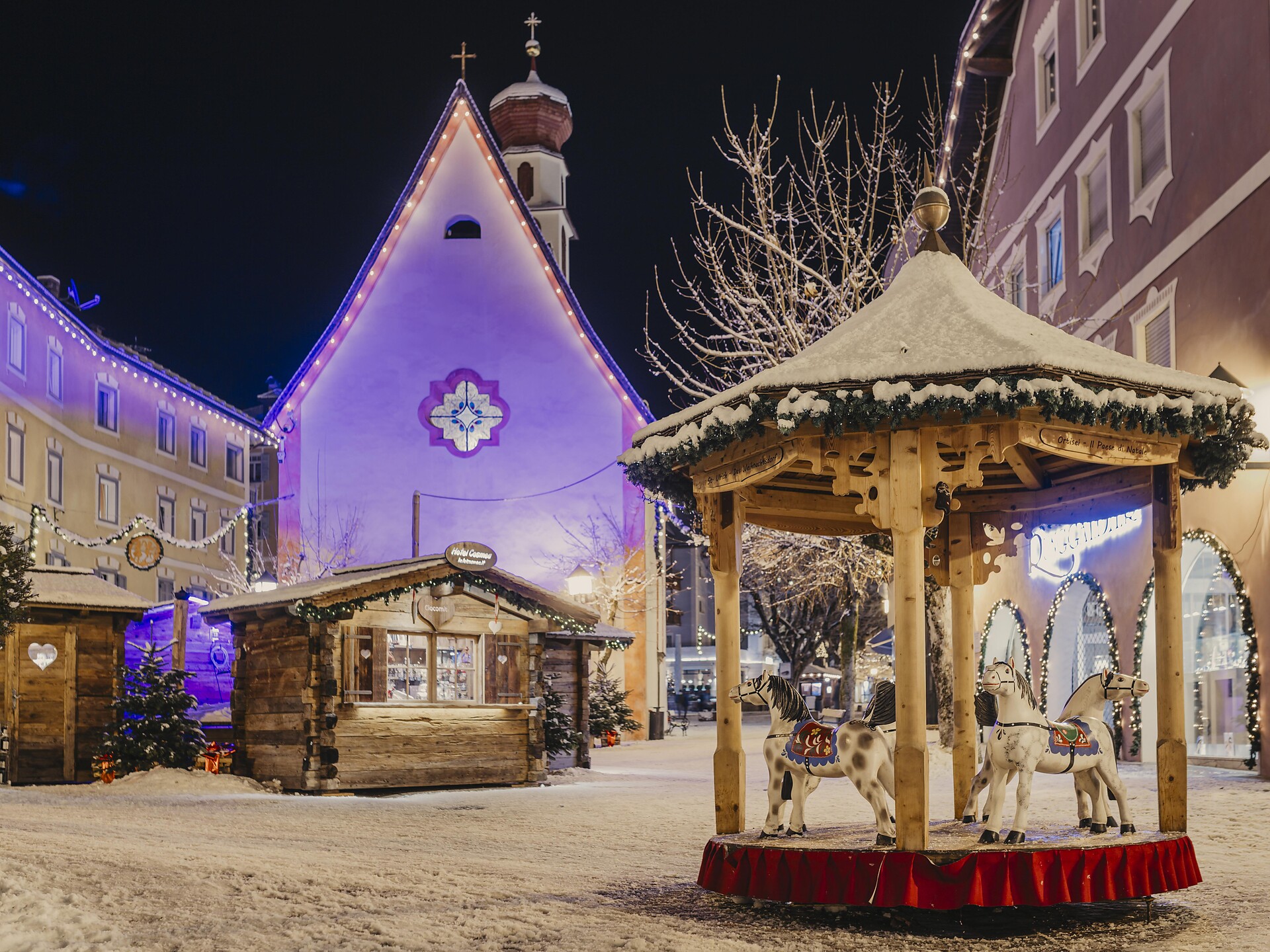 Ortisei, il paese di Natale - Nadel Urtijëi - Regione dolomitica Val Gardena - #1 - suedtirol.info