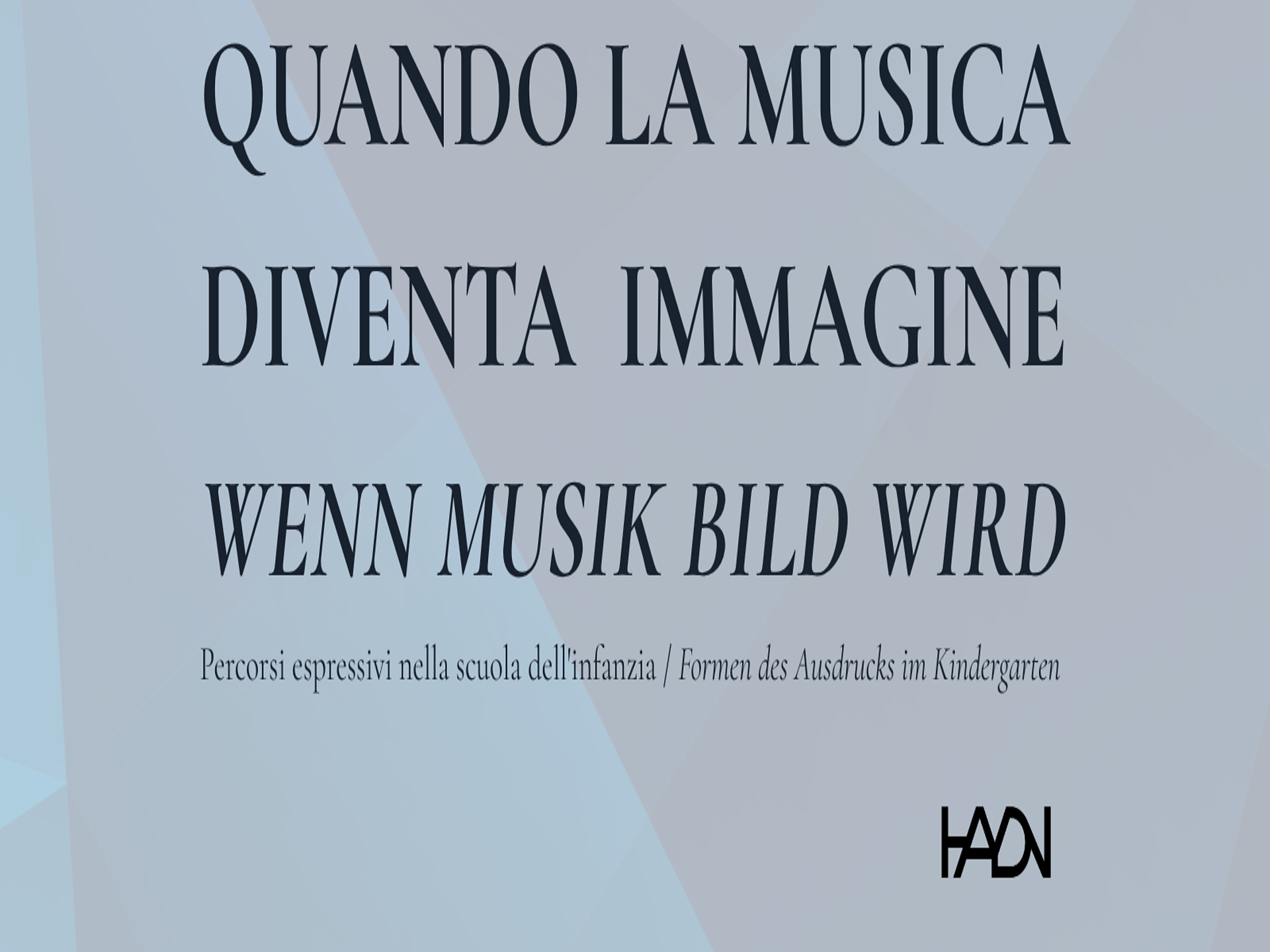 QUANDO LA MUSICA DIVENTA IMMAGINE - Bolzano e dintorni - #1 - suedtirol.info