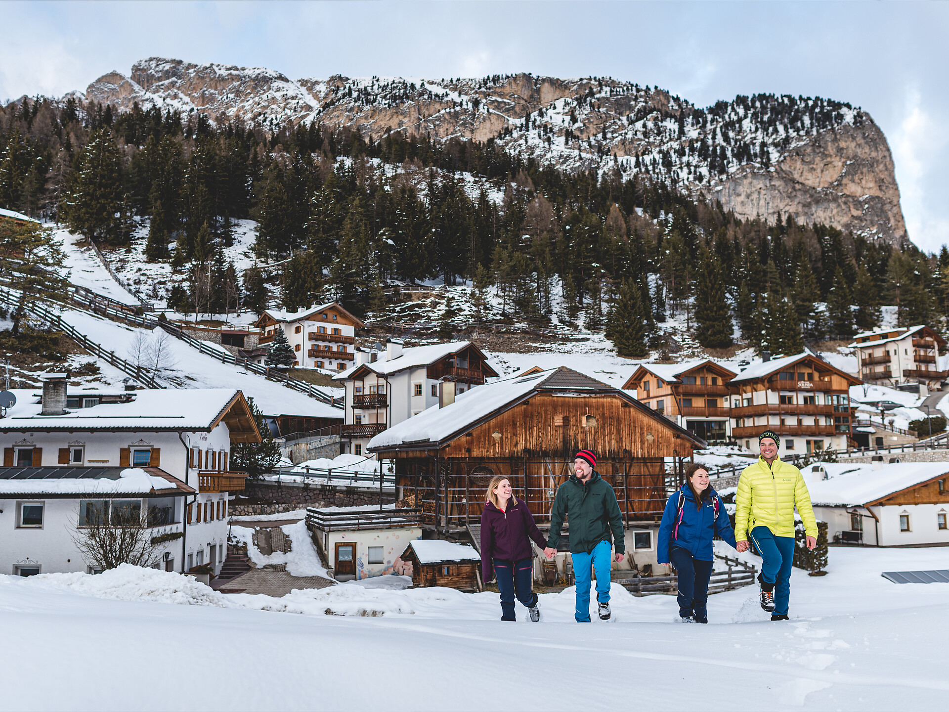 Winter Hike with Cheese Tasting at the "Valin" Cheese Dairy - Dolomites Region Val Gardena - #3 - suedtirol.info