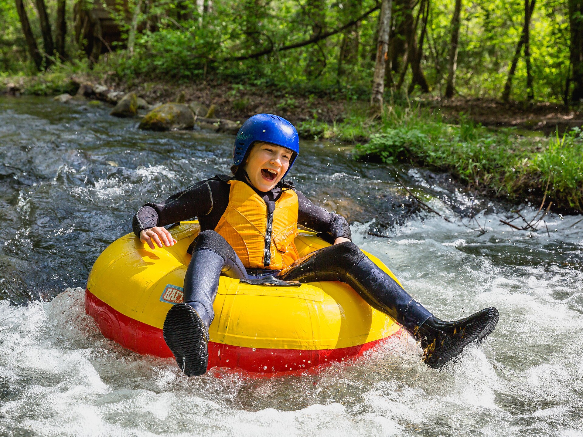 Wild river tubing (kids summer) St.Martin in Passeier/San Martino in Passiria 1 suedtirol.info