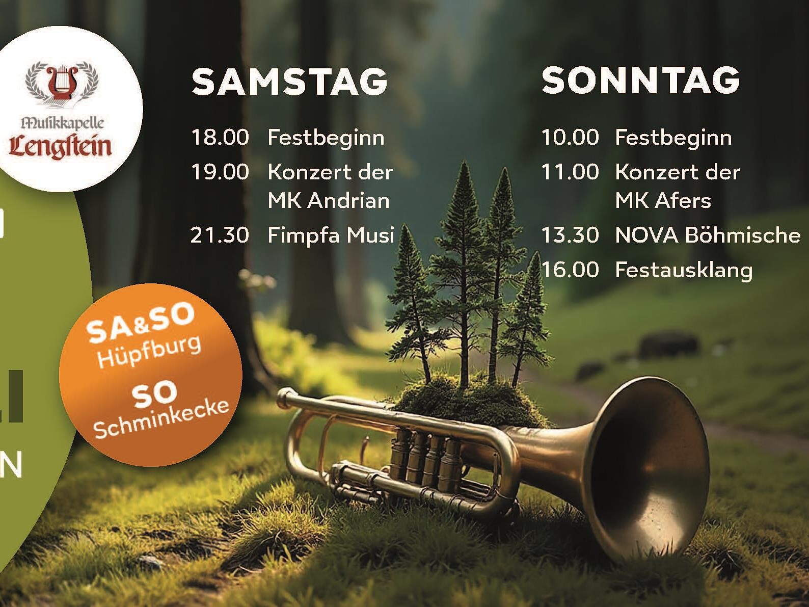 Waldfest der Musikkapelle Lengstein - Bozen und Umgebung - #2 - suedtirol.info