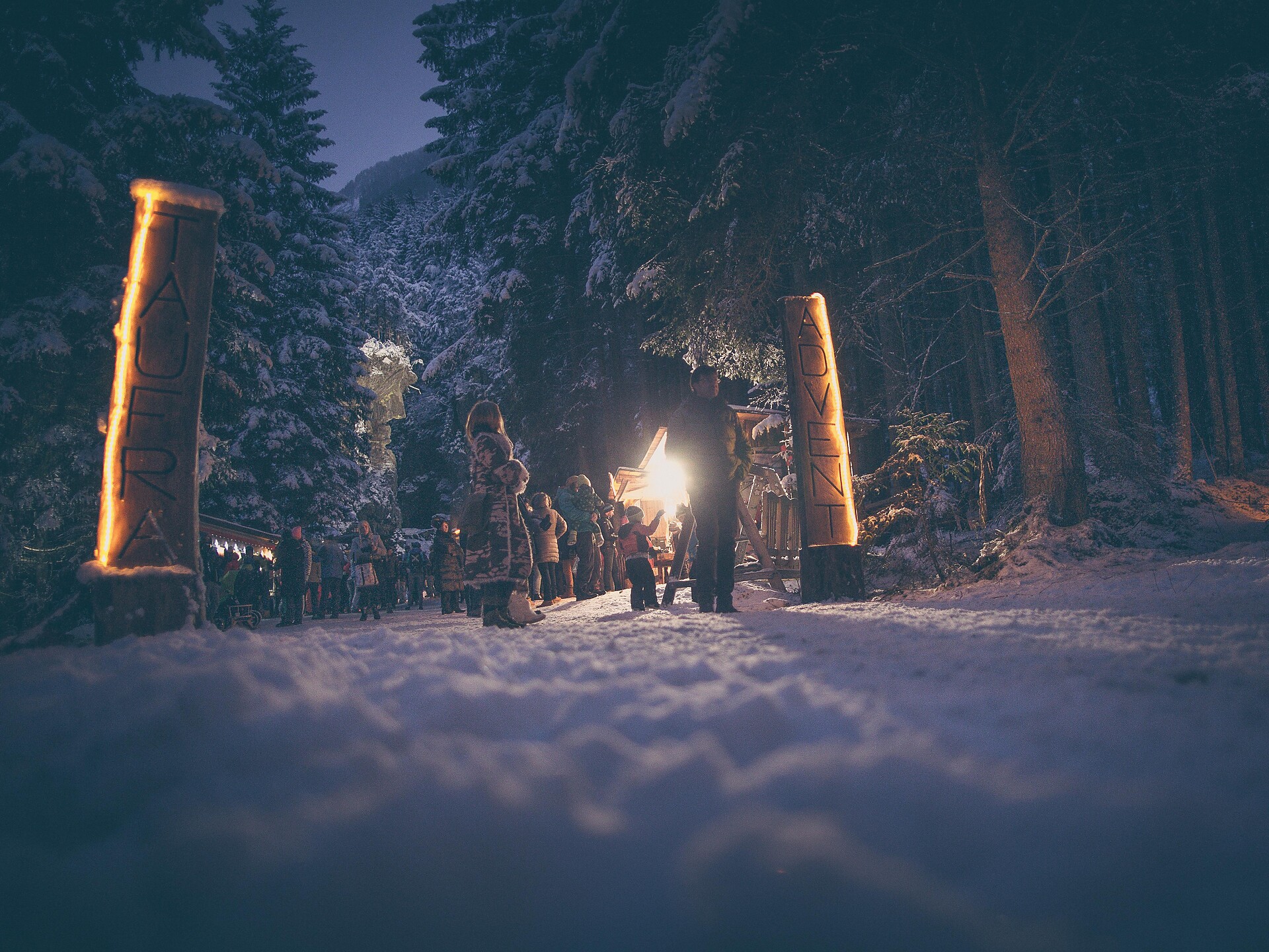 Christmas magic at the Reinbach waterfall - Ahrntal/Valle Aurina - #1 - suedtirol.info