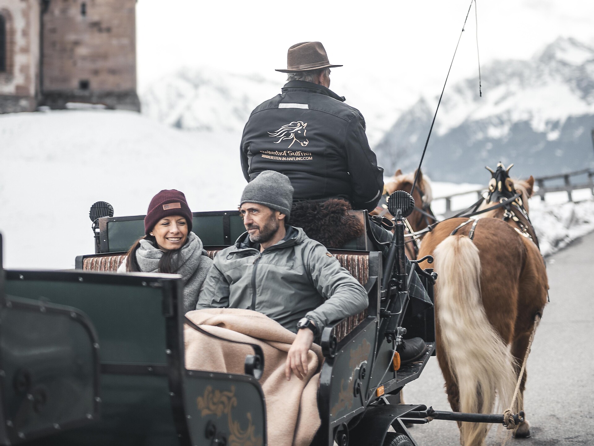 Winter carriage ride in Hafling - Meran/Merano and environs - #1 - suedtirol.info