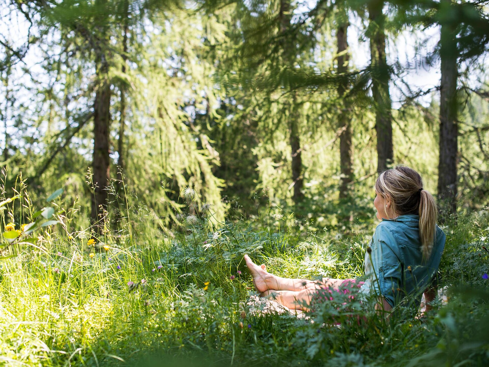 Bagno nella foresta - Merano e dintorni - #1 - suedtirol.info