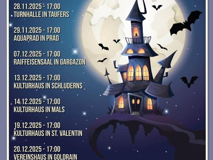 Weihnachtstheater "Ein schaurig schönes Weihnachtsfest" - Vinschgau - #2 - suedtirol.info