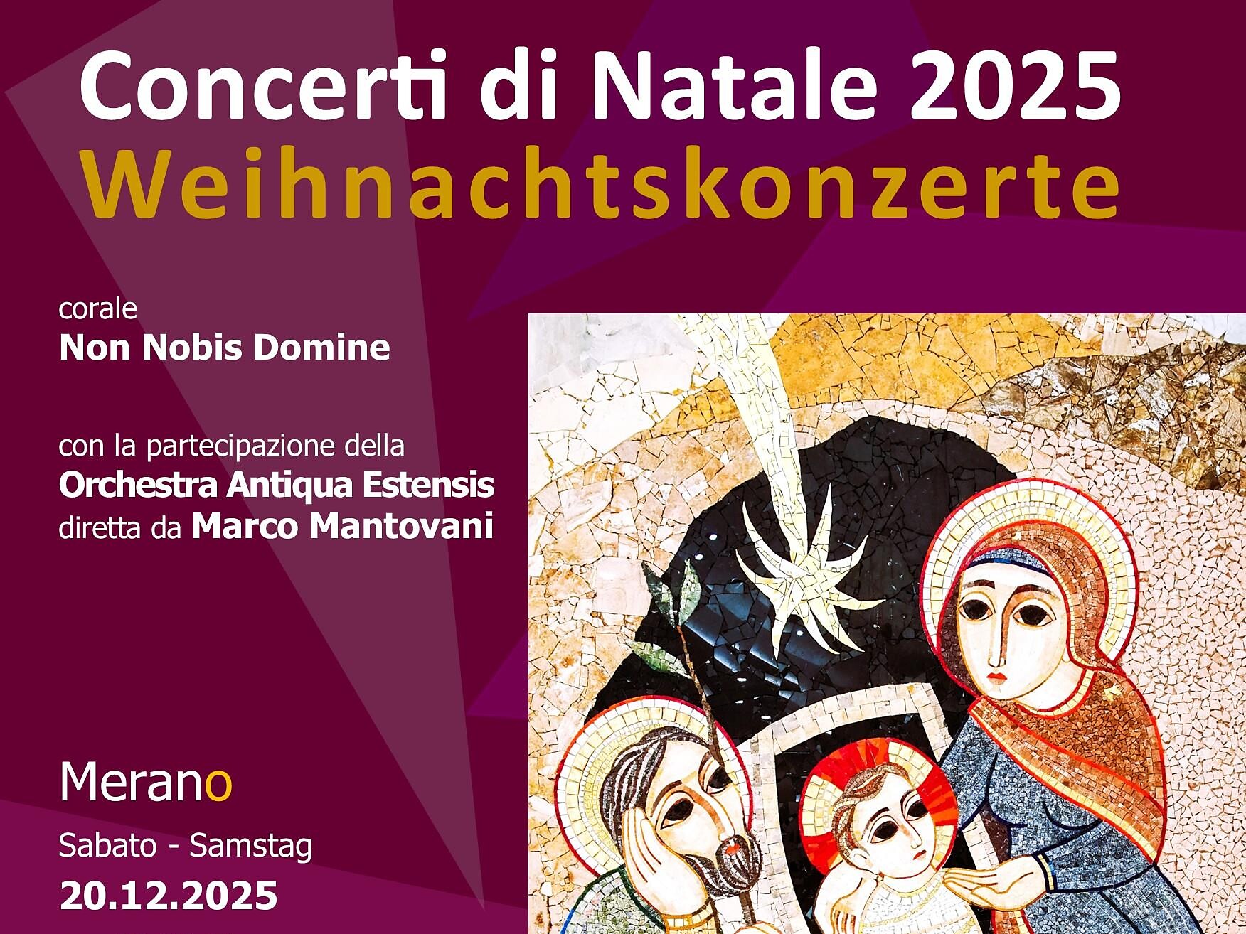 Weihnachtskonzert - Gloria in Excelsis Deo - Meran und Umgebung - #1 - suedtirol.info