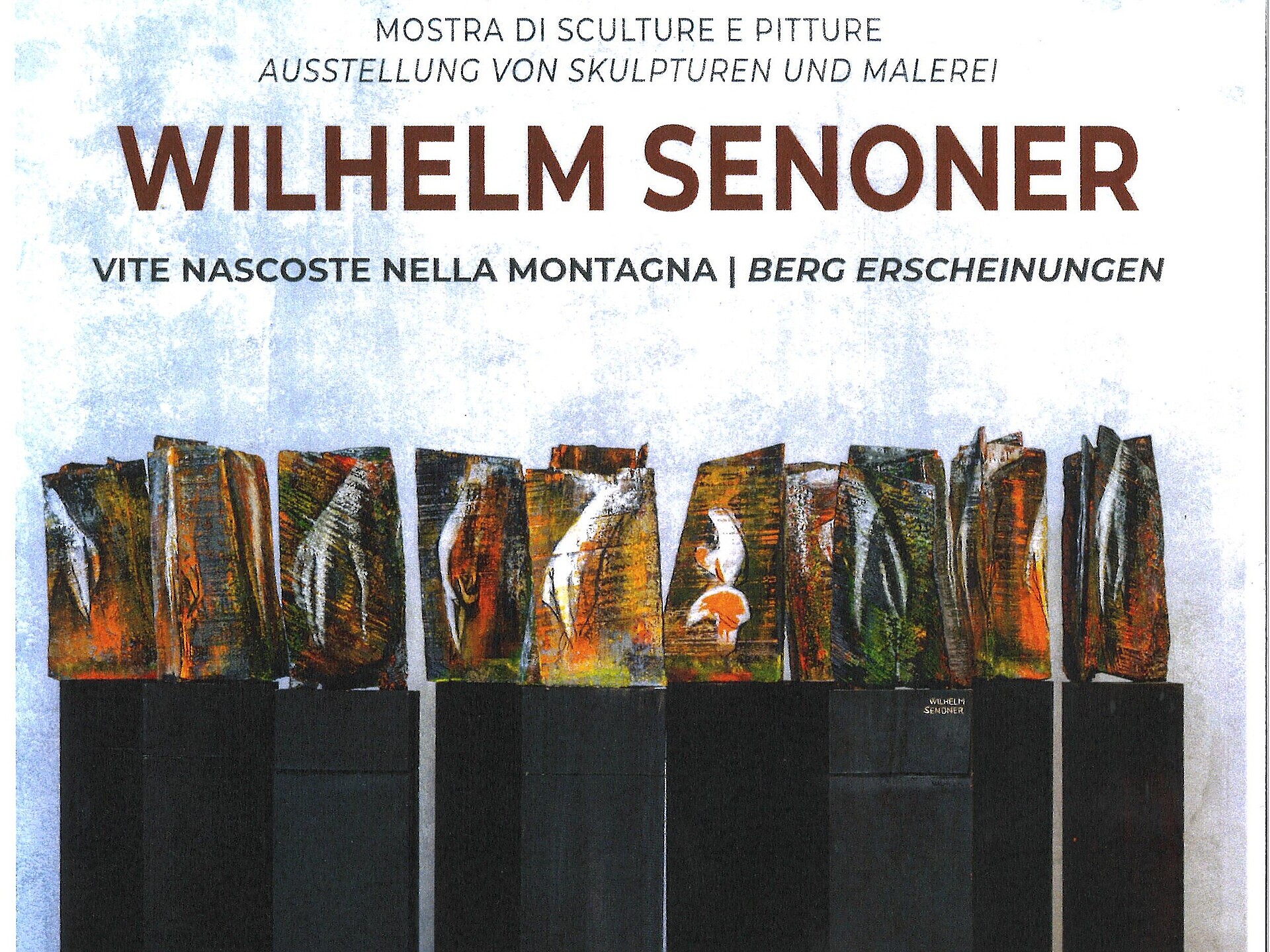 Vernissage WILHELM SENONER - mostra di sculture e pitture - Regione dolomitica Alpe di Siusi - #1 - suedtirol.info
