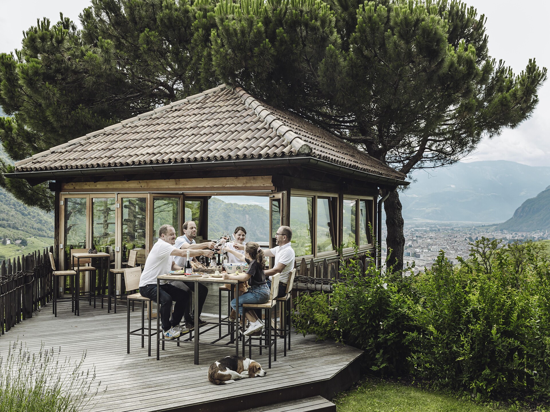 Wine tasting at the SKYWINE PAVILLON - Bolzano/Bozen and environs - #2 - suedtirol.info
