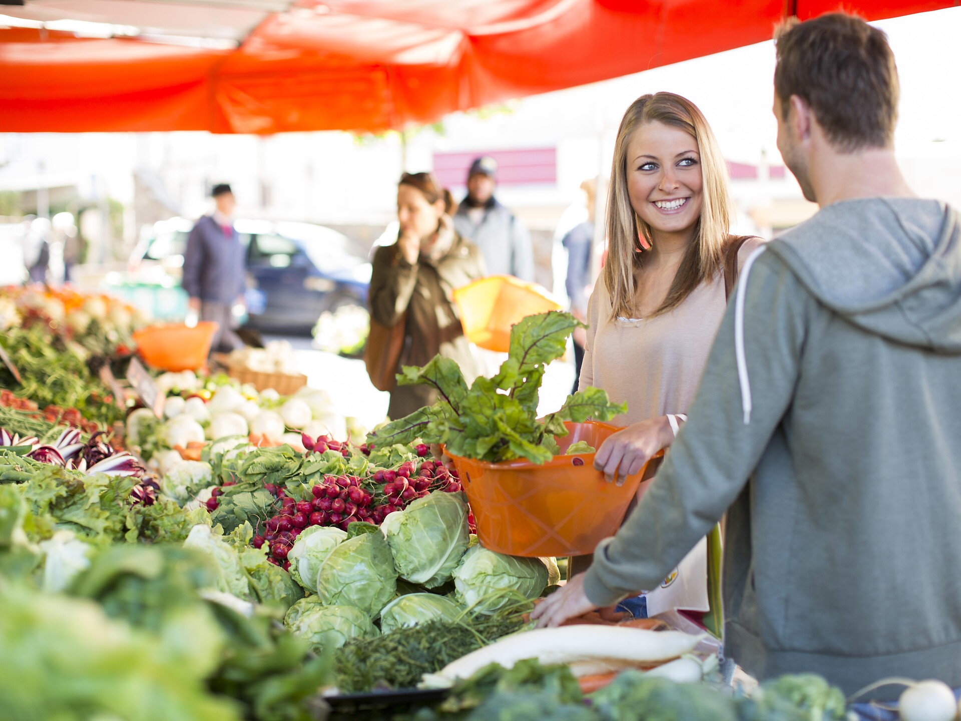 Mercato agricolo ad Egna - Strada del Vino - #1 - suedtirol.info