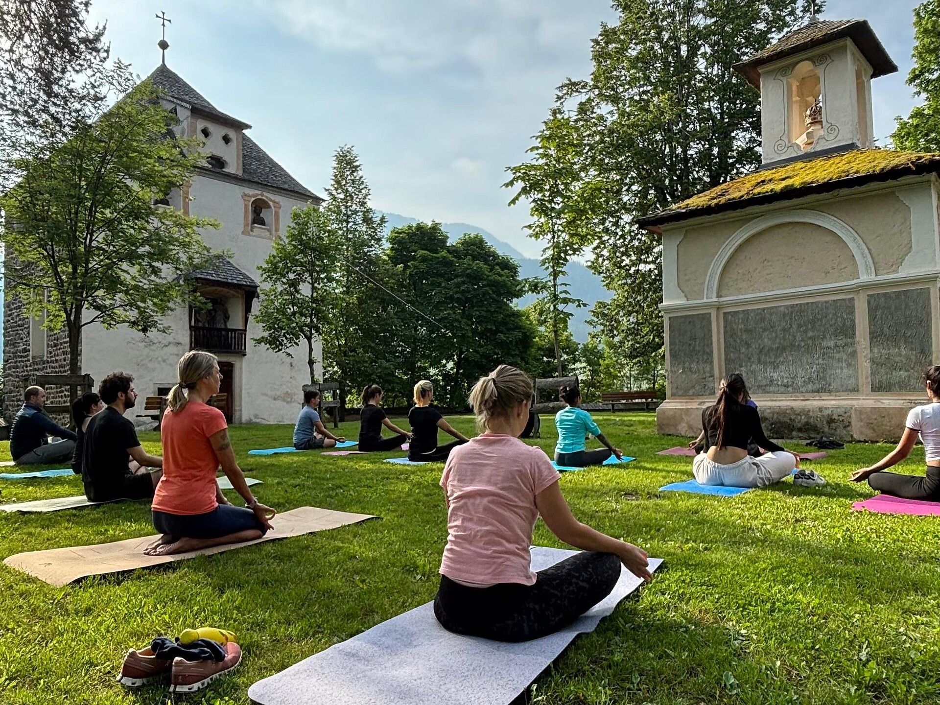 Yoga con colazione di fitness Castelrotto 2 suedtirol.info