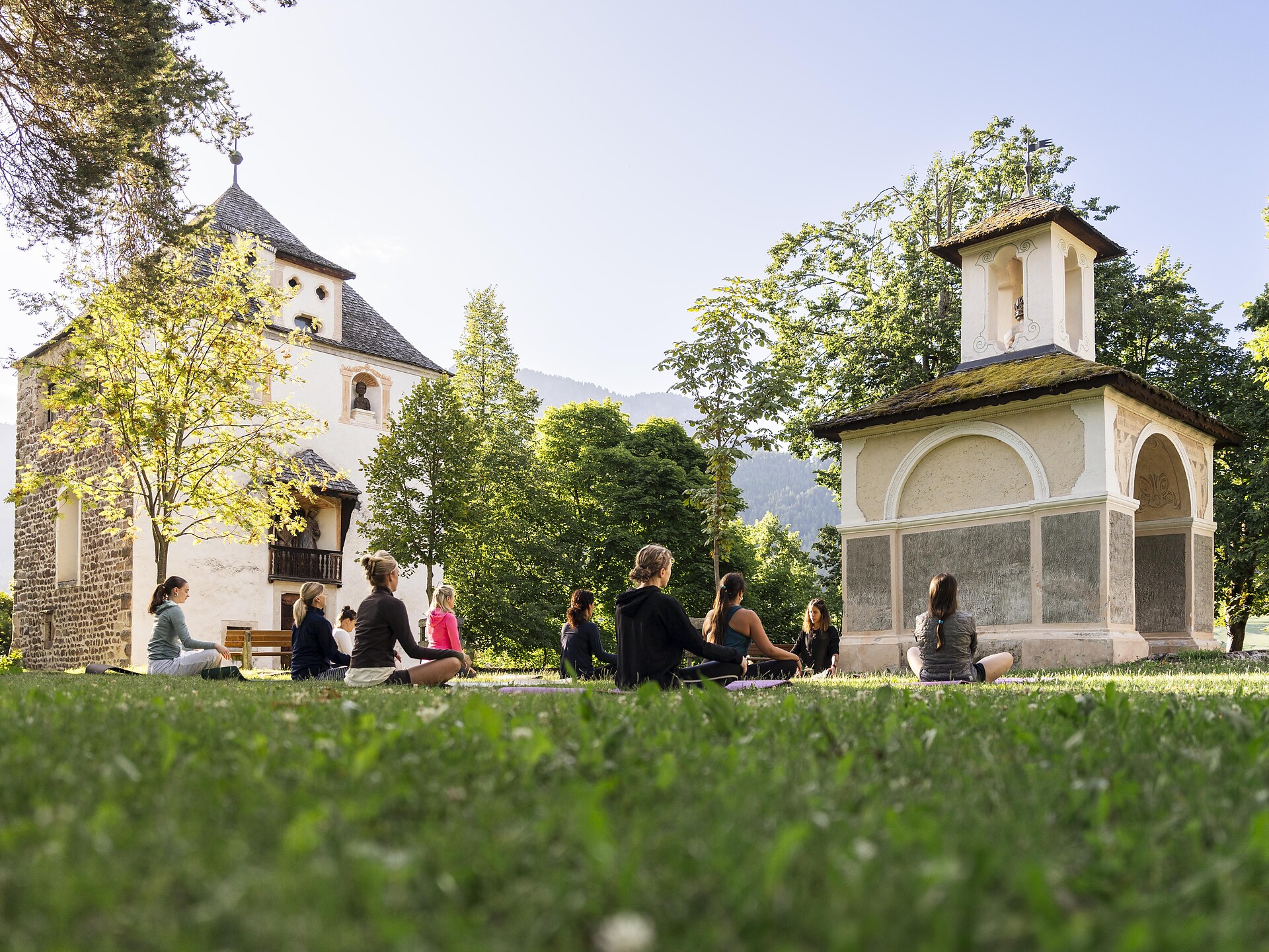 Yoga with fitness breakfast - Dolomites Region Seiser Alm - #1 - suedtirol.info