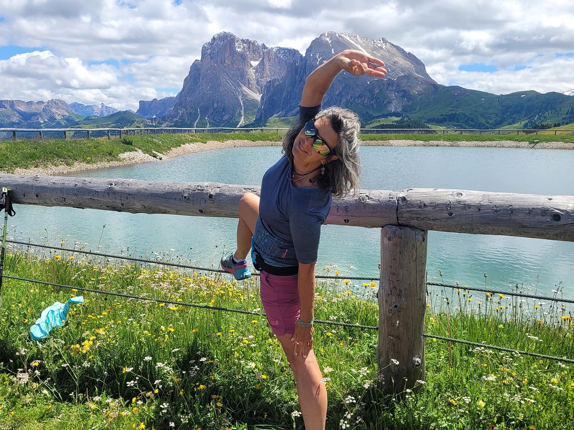 Yoga Walking - Dolomitenregion Seiser Alm - #1 - suedtirol.info