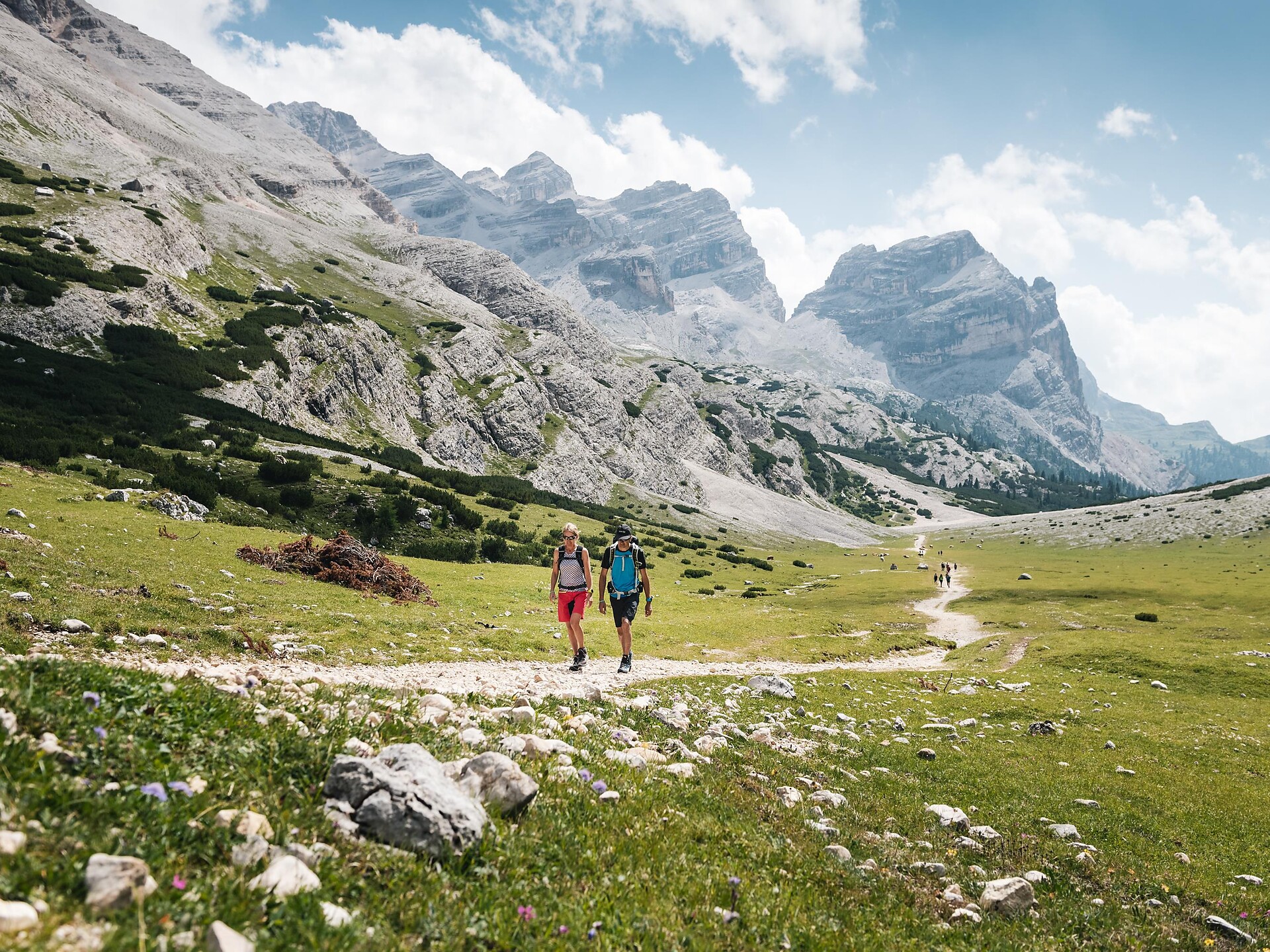 Traversata dei leggendari altopiani di Fanes tra rocce maestose e prati fioriti Badia 3 suedtirol.info