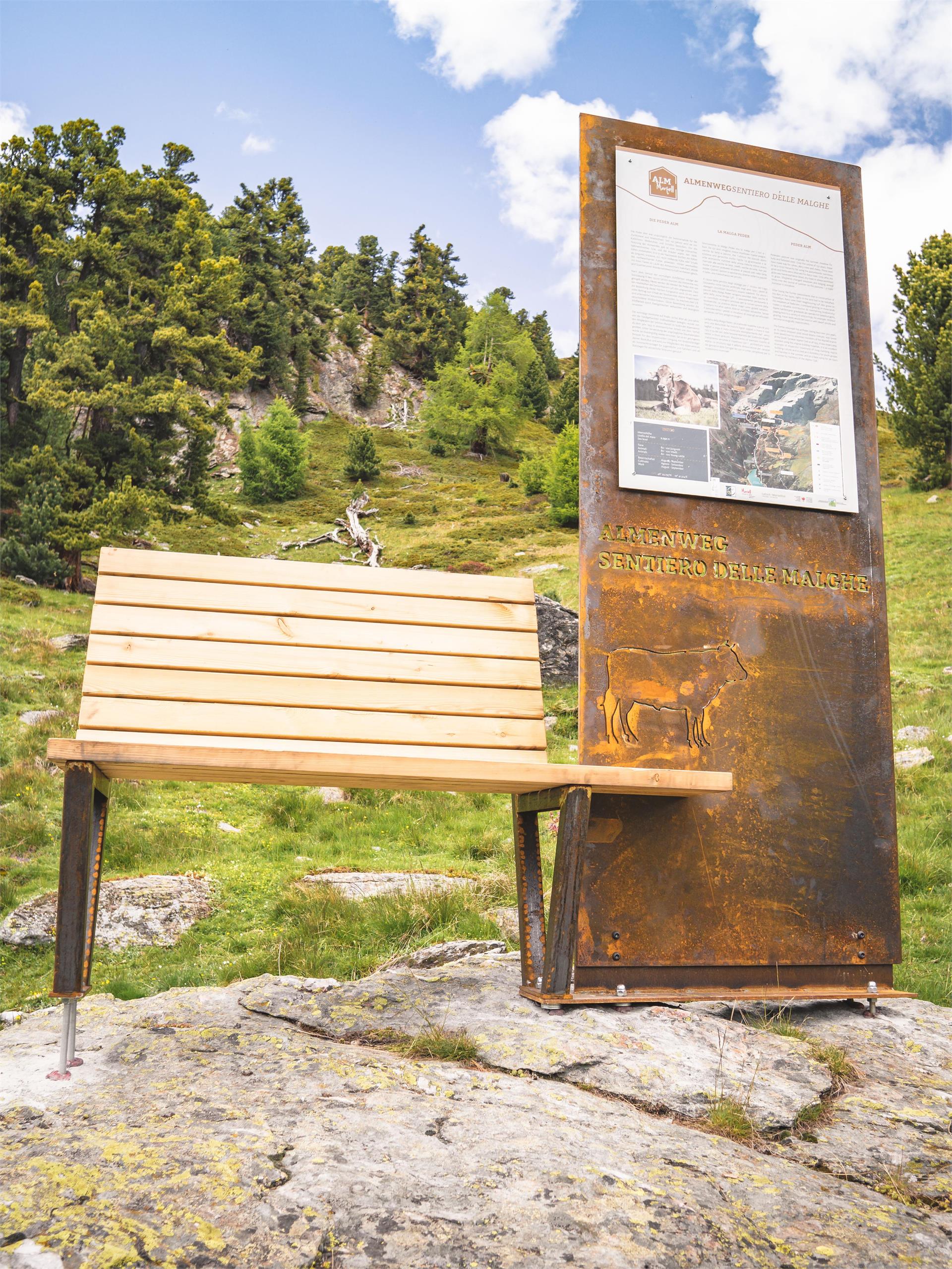 Sentiero delle Malghe Martello Martello 4 suedtirol.info