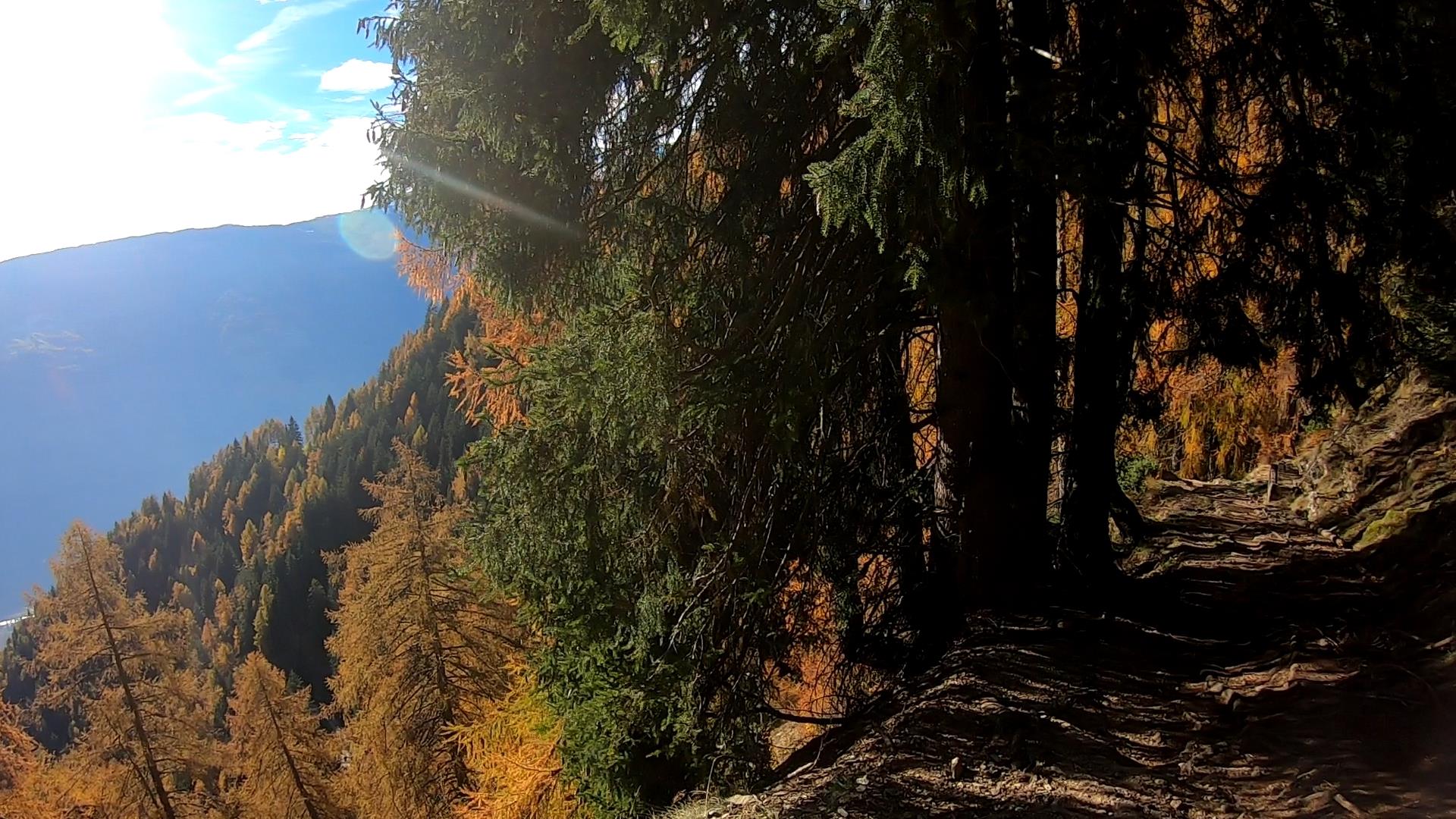 On the Merano High Mountain Trail to the historic historic mountain farms of the Partschins Sonnenberg Partschins/Parcines 5 suedtirol.info