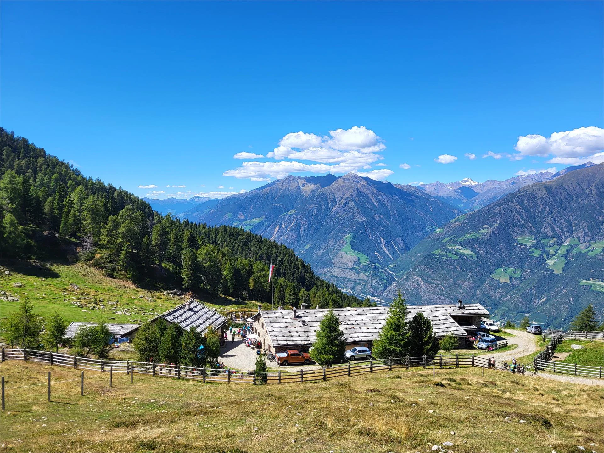 Rio Lagundo - Malga di Naturno - San Vigilio Parcines 1 suedtirol.info