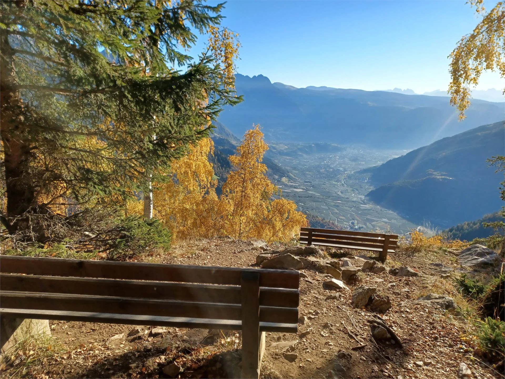 On the Merano High Mountain Trail to the Alpine hiking trail Waterfall Partschins/Parcines 1 suedtirol.info