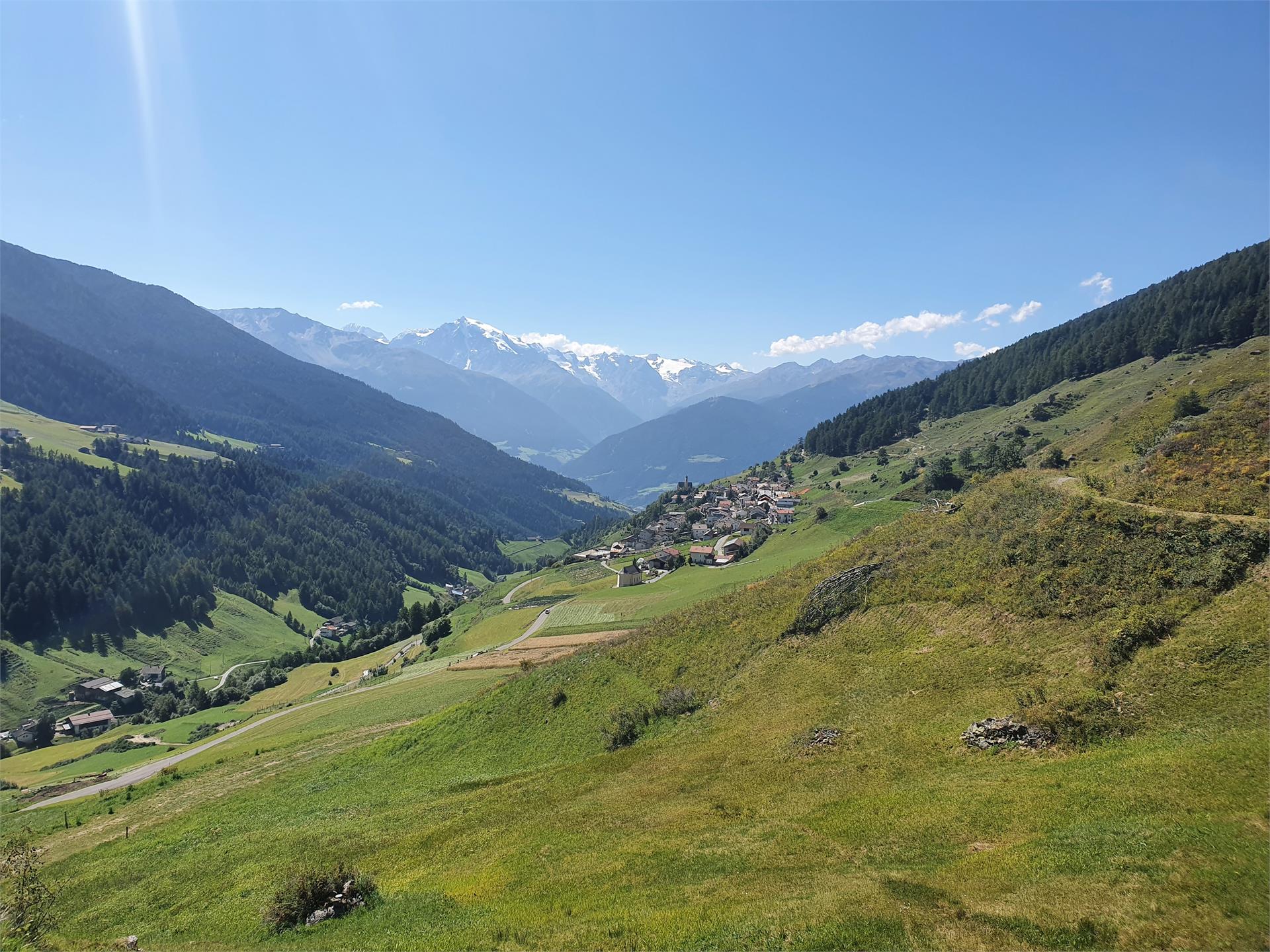 "Ackerwaal" irrigation channel path Mals/Malles 5 suedtirol.info