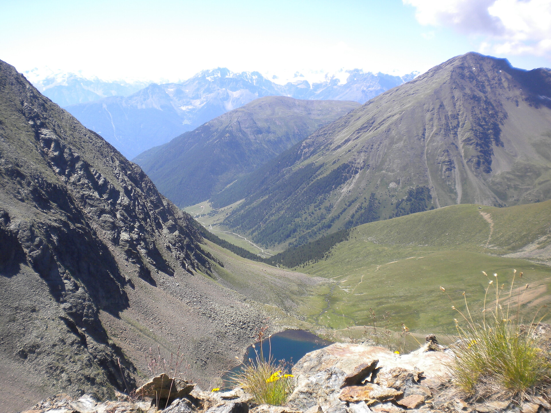 Vista al laghetto di Corces