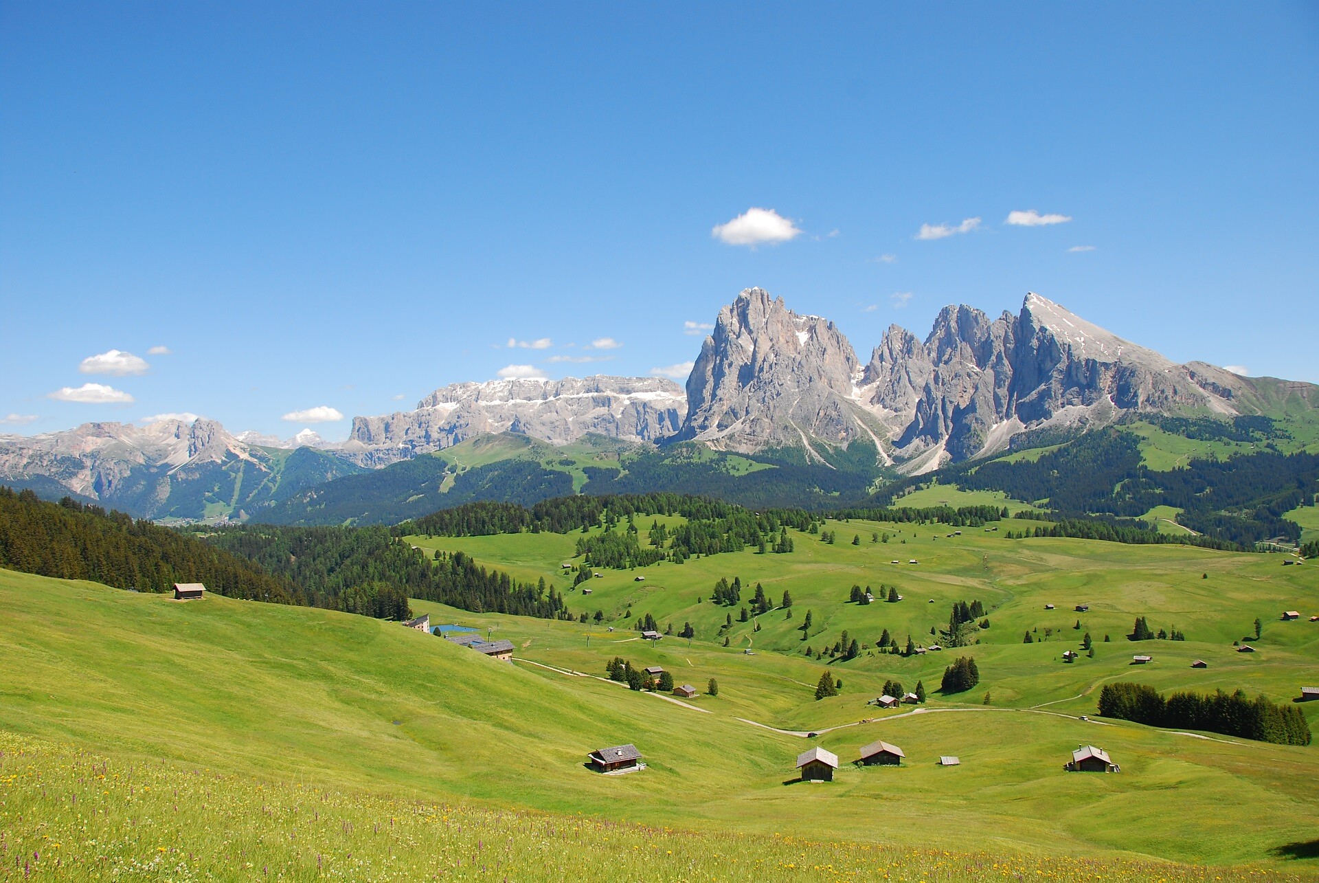 Almwanderung nach Saltria und über das Jendertal nach St.Ulrich - Dolomitenregion Seiser Alm - #2 - suedtirol.info