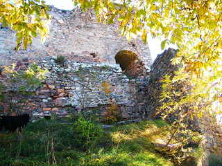 Burgenweg Jenesien Glaning Burgruine Greifenstein Sauschloß