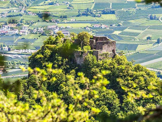 Burgenweg Jenesien Glaning Burgruine Greifenstein Sauschloß