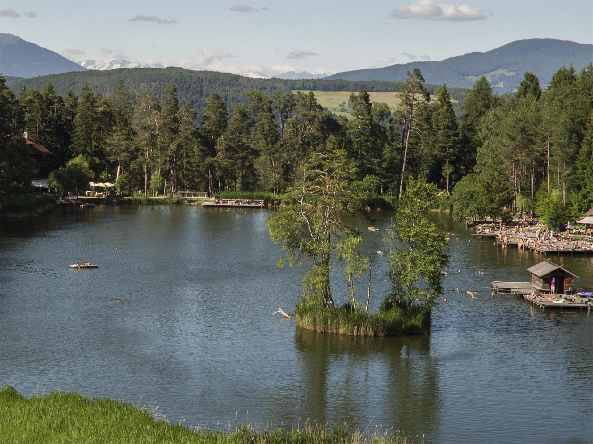Barrierefreie Wanderung rund um den Völser Weiher Völs am Schlern 1 suedtirol.info