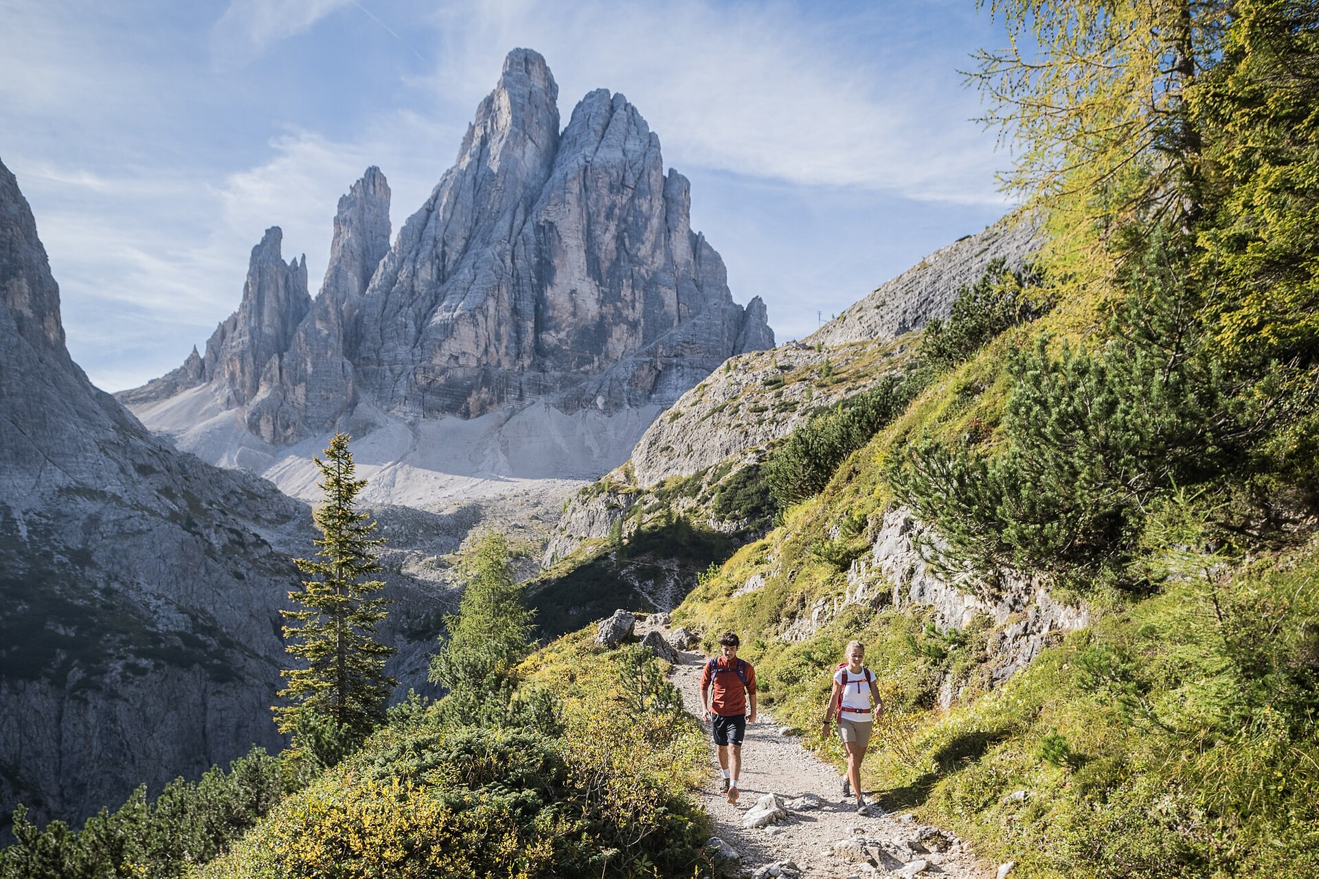 Escursione in montagna: Giro dei tre rifugi - Regione dolomitica 3 Cime - #1 - suedtirol.info