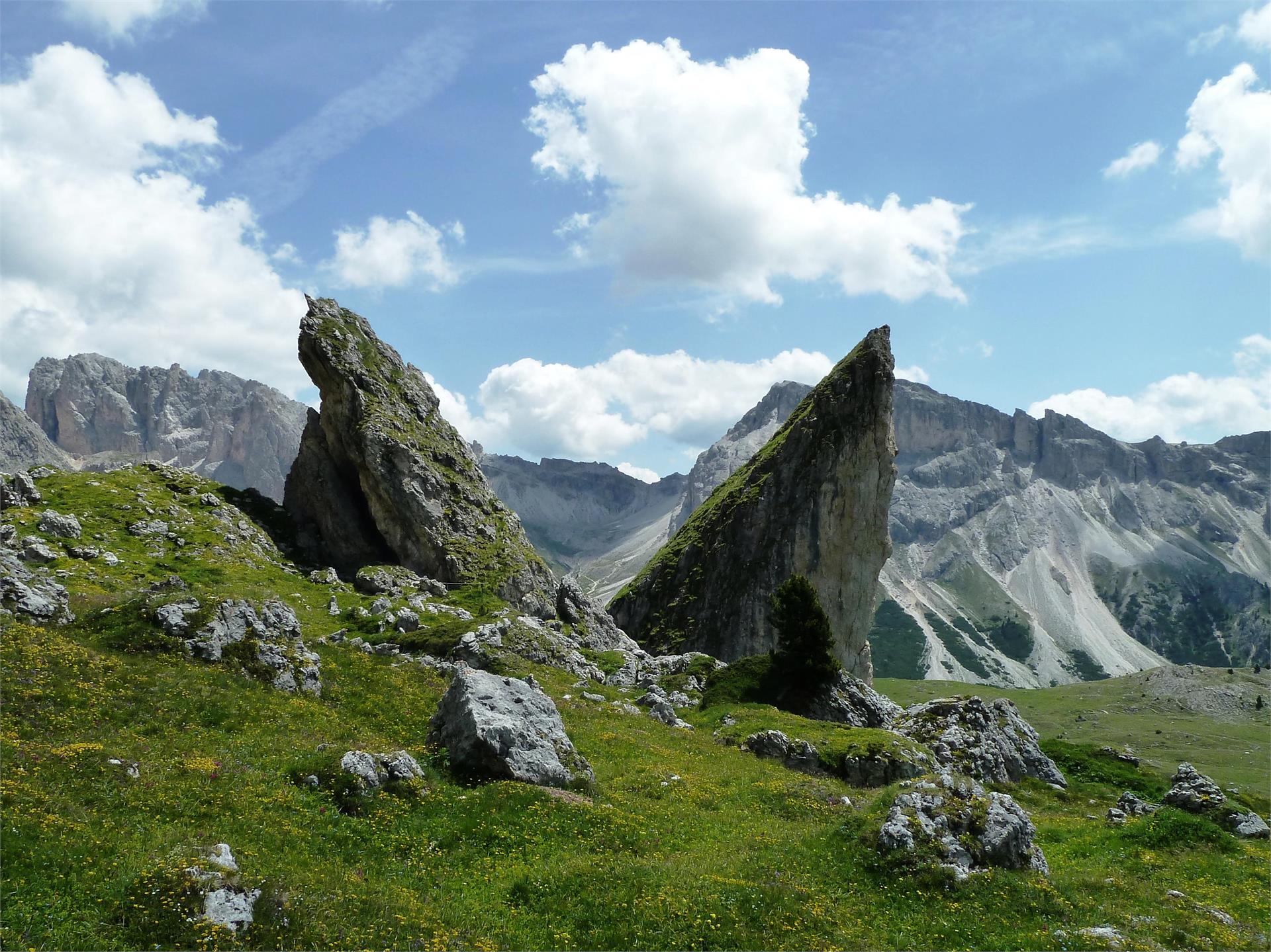 Brogles-Cisles Alpe und über die Mittagsscharte zurück Villnöss 1 suedtirol.info