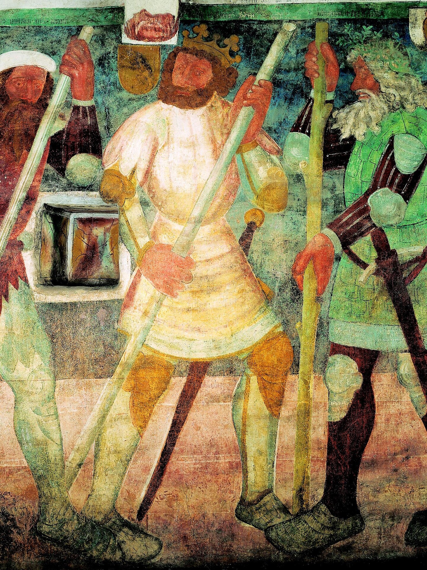 Castle Trail Bolzano San Genesio Castle Roncolo fresco
