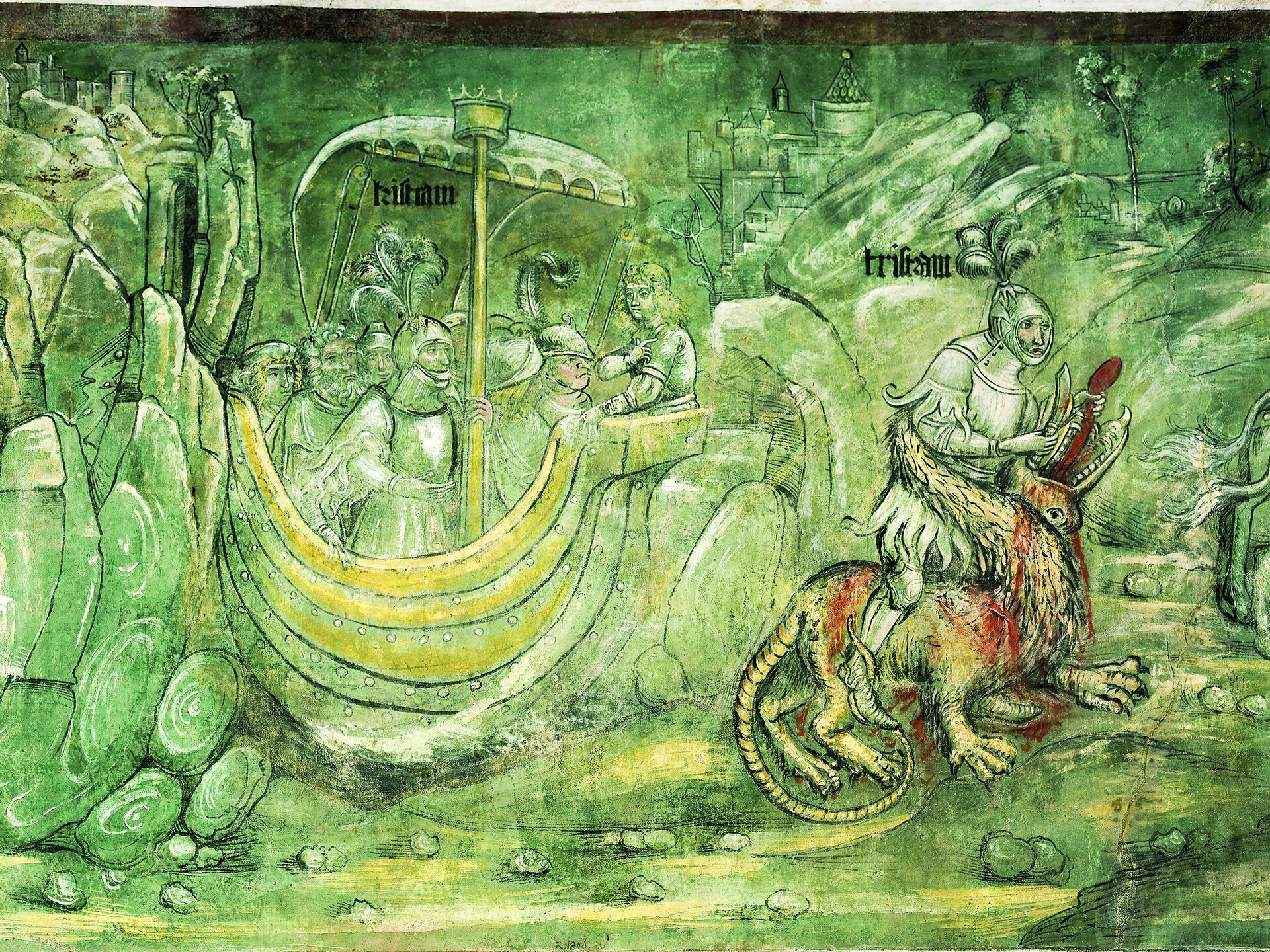 Castle Trail Bolzano San Genesio Castle Roncolo fresco
