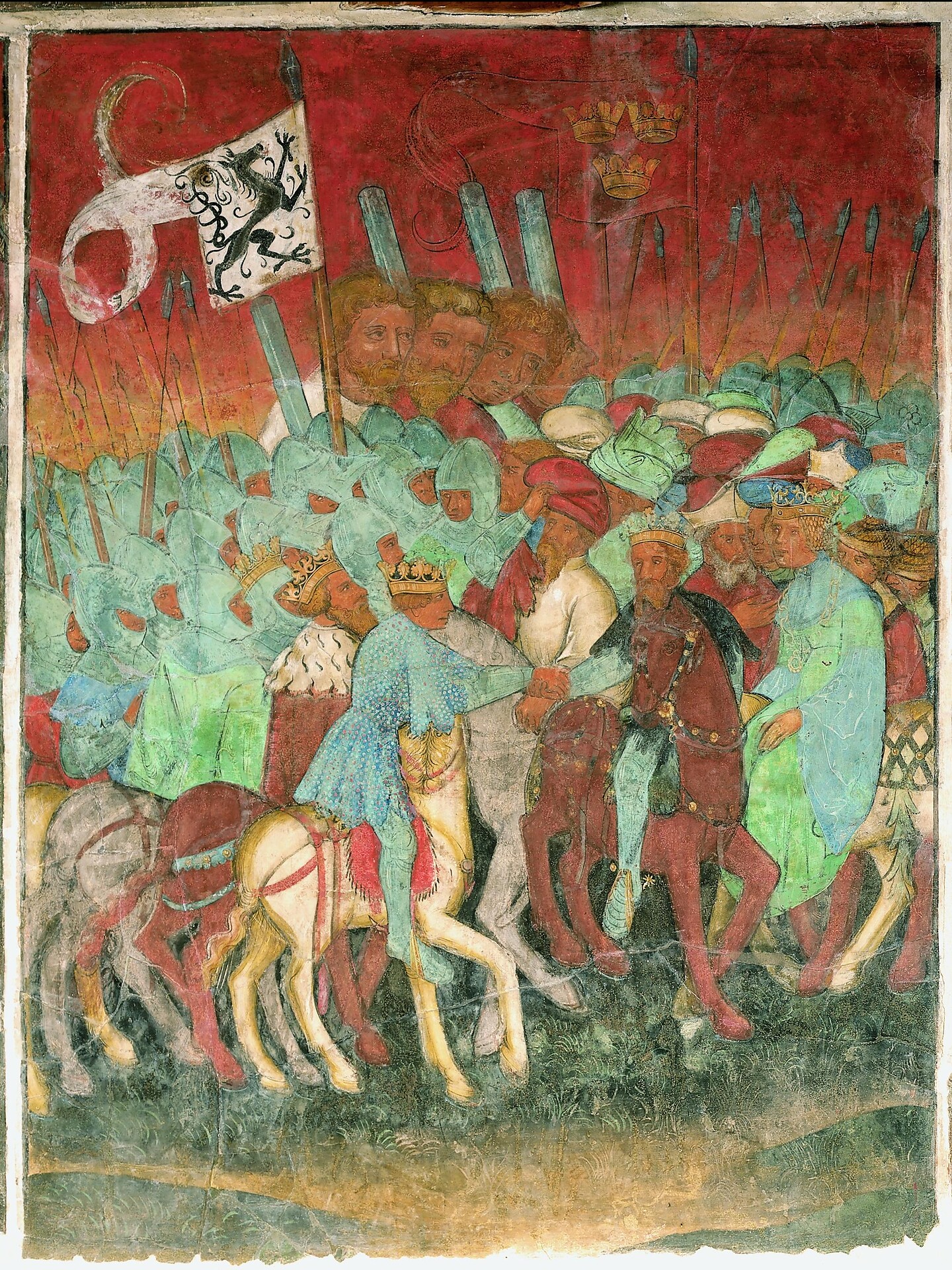 Castle Trail Bolzano San Genesio Castle Roncolo fresco