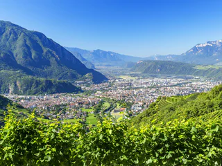 Burgenweg Jenesien Rafenstein Panorama