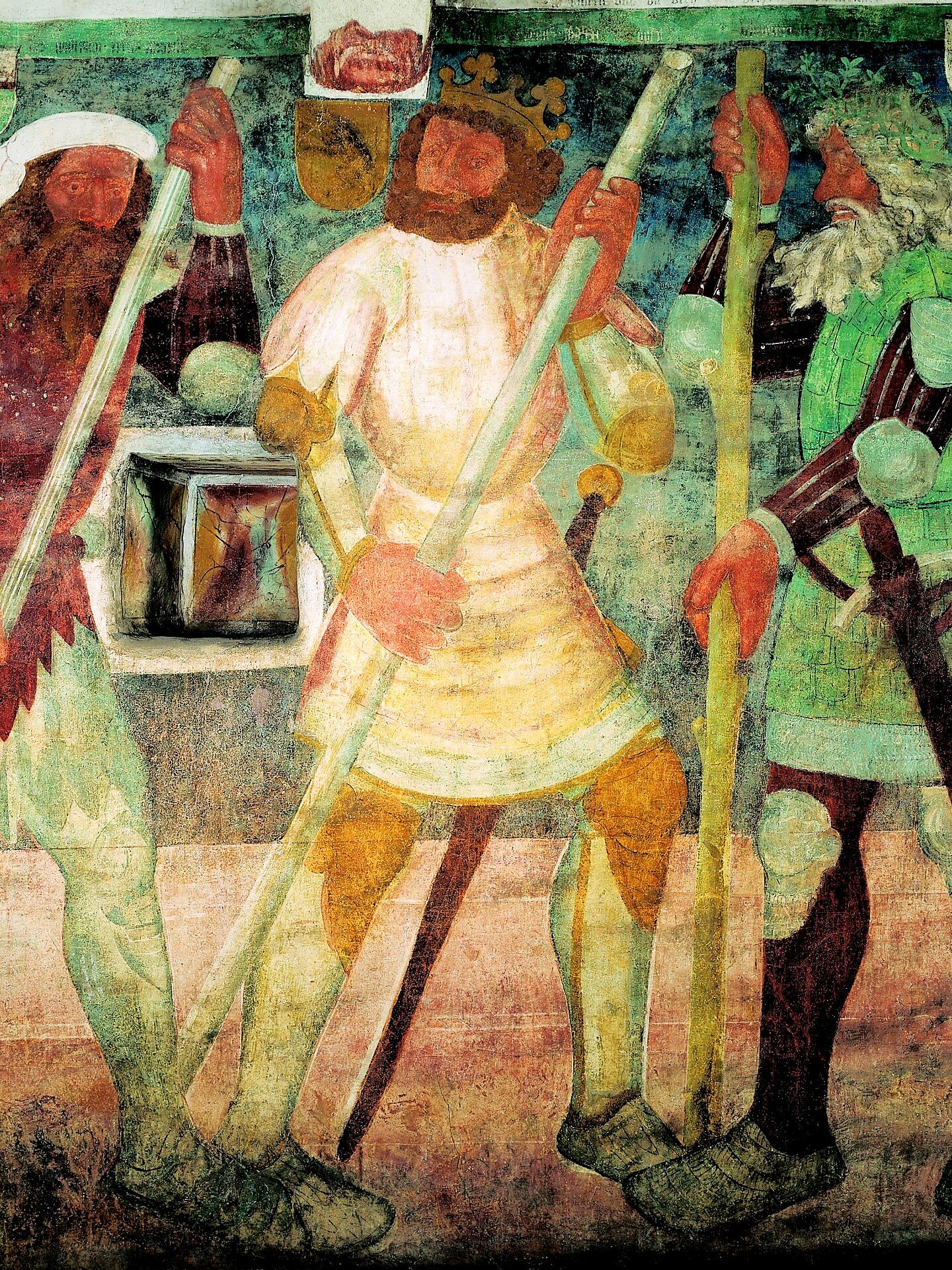 Castelronda Castel Roncolo affresco Bolzano San Genesio