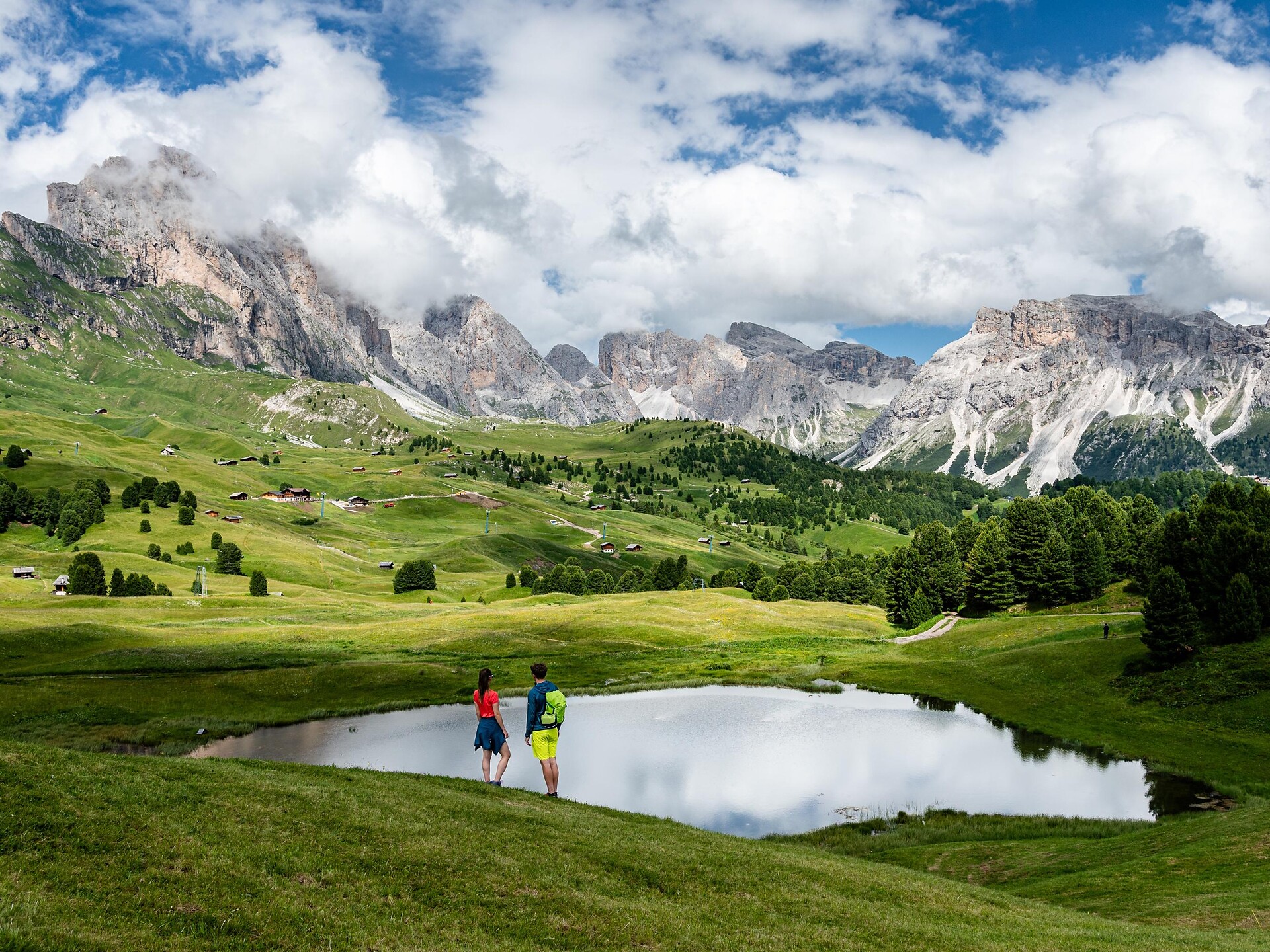 Mountain lake hike to Lech Sant - Dolomites Region Val Gardena - #6 - suedtirol.info