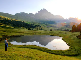 Bergsee-Wanderung zum Lech Sant - St.Christina in Gröden - #2 - suedtirol.info