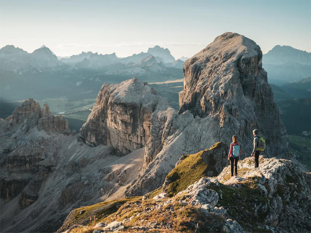 Climb to the Sassongher mountain