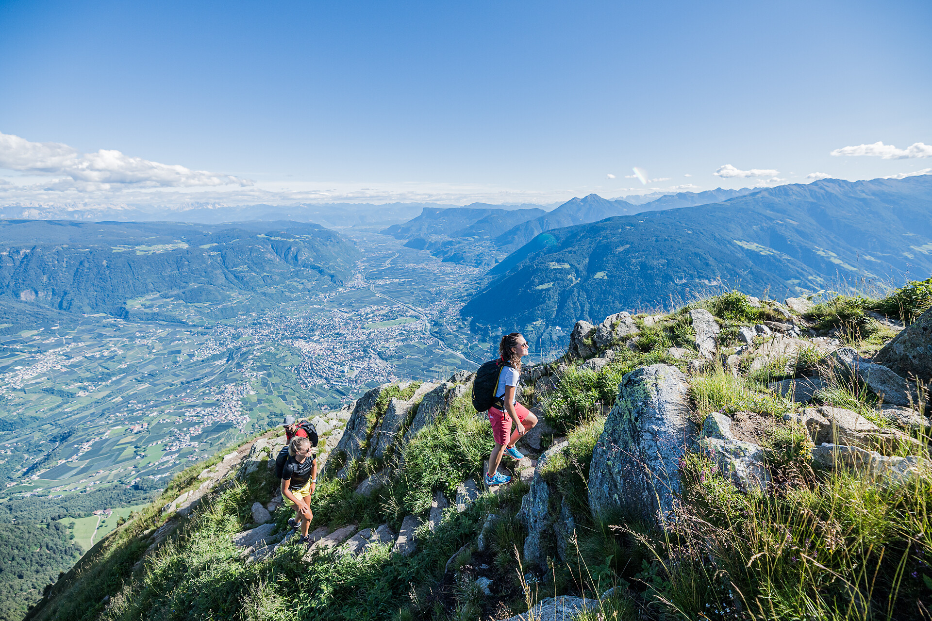 Up hill peak Mutspitze