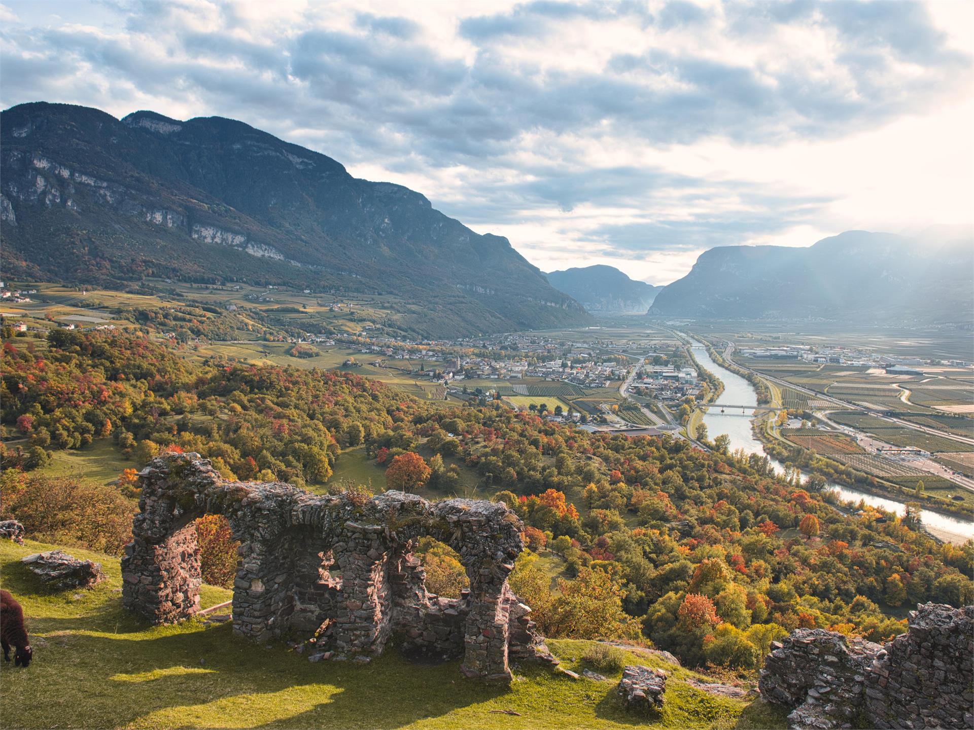 Kaltern Bike Radtour: Castelfeder-Runde Kaltern an der Weinstraße 1 suedtirol.info