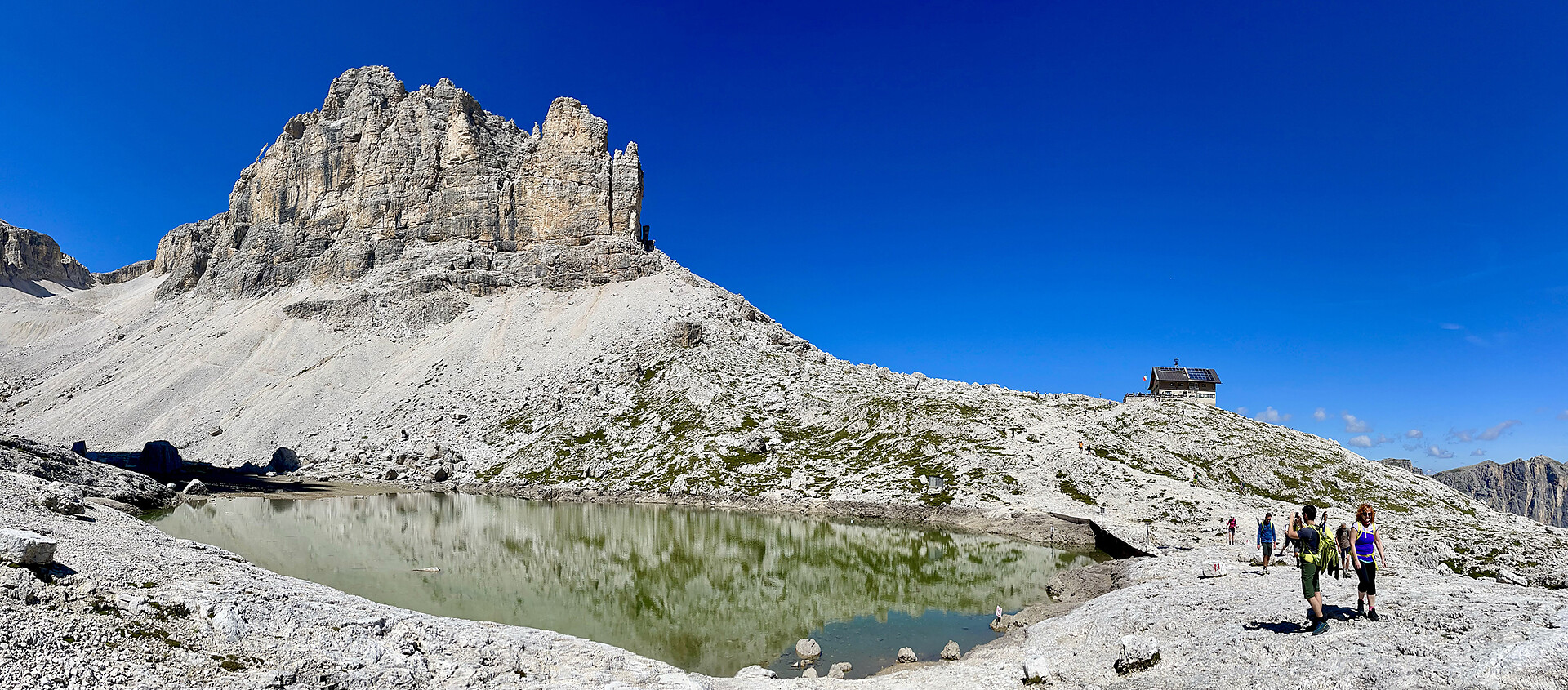 CURONA DE GHERDËINA DELUXE - TAPPA 3: Passo Gardena – Gruppo del Sella – Passo Sella - Regione dolomitica Val Gardena - #7 - suedtirol.info