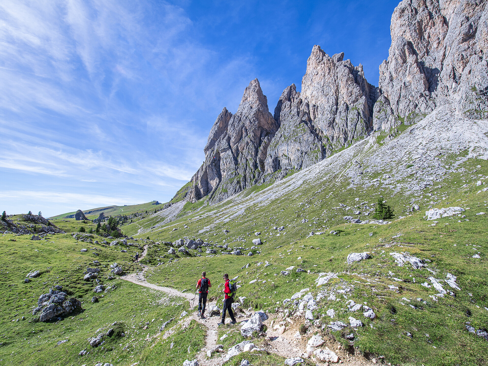 Dolomites UNESCO Geotrail - Stage 5: from Ortisei/St. Ulrich to the Puez Hut (Alternative route) - Dolomites Region Val Gardena - #5 - suedtirol.info